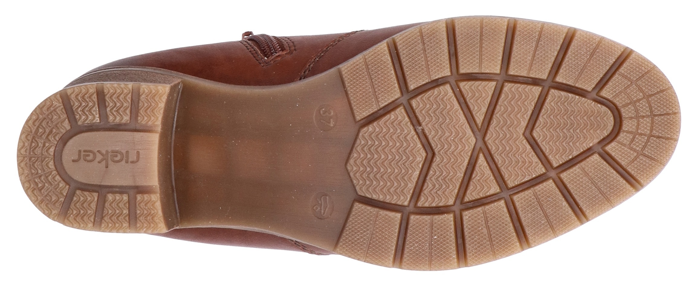 Rieker Winterstiefelette, Stiefelette, Boots, Blockabsatz, mit Innenreissverschluss