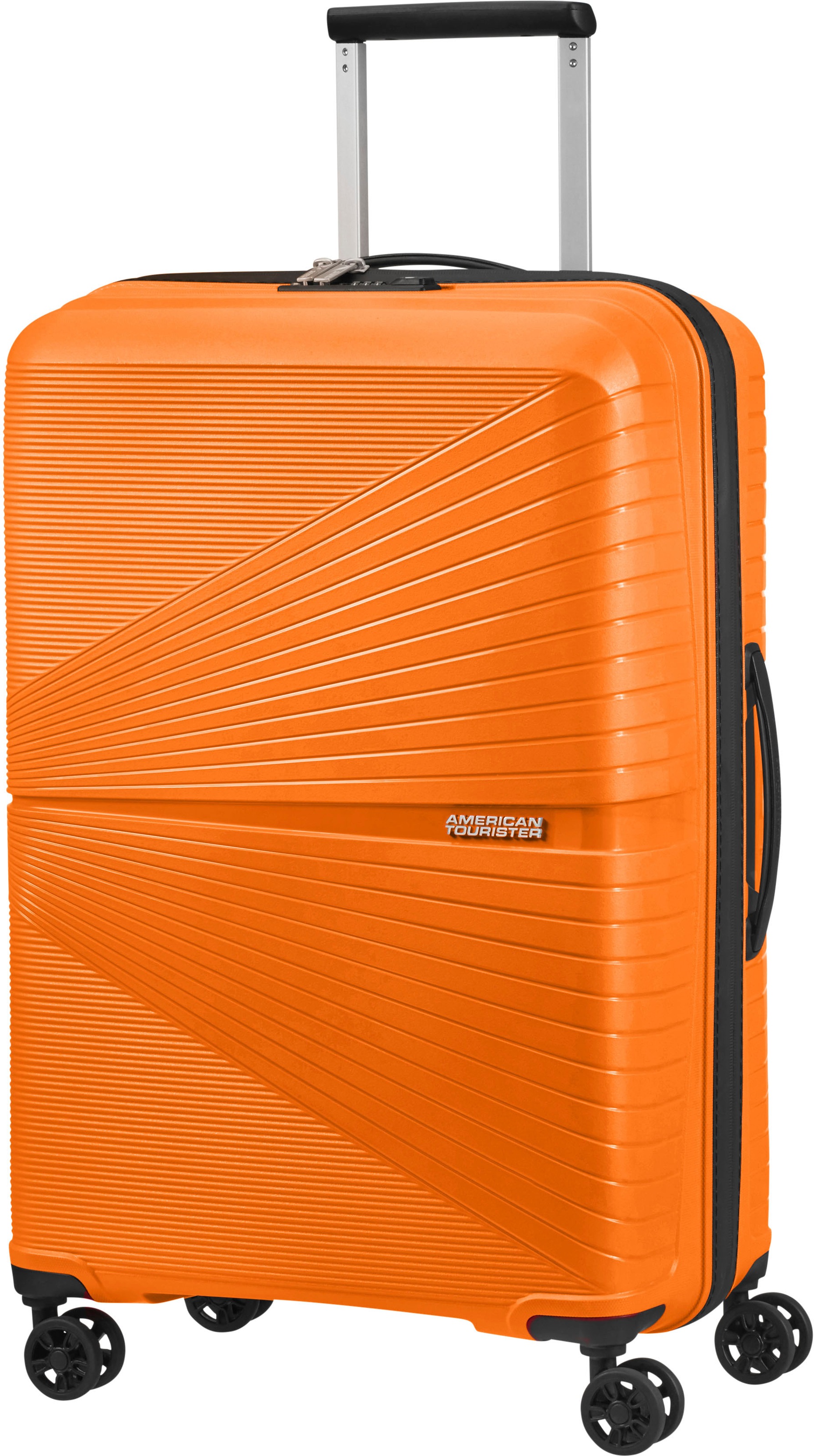 American Tourister, Unisex, »AIRCONIC, in verschieden Farben und Grössen« 67 l 4 Rollen Koffer Reisegepäck Koffer Reisekoffer TSA-Zahlenschloss, mango