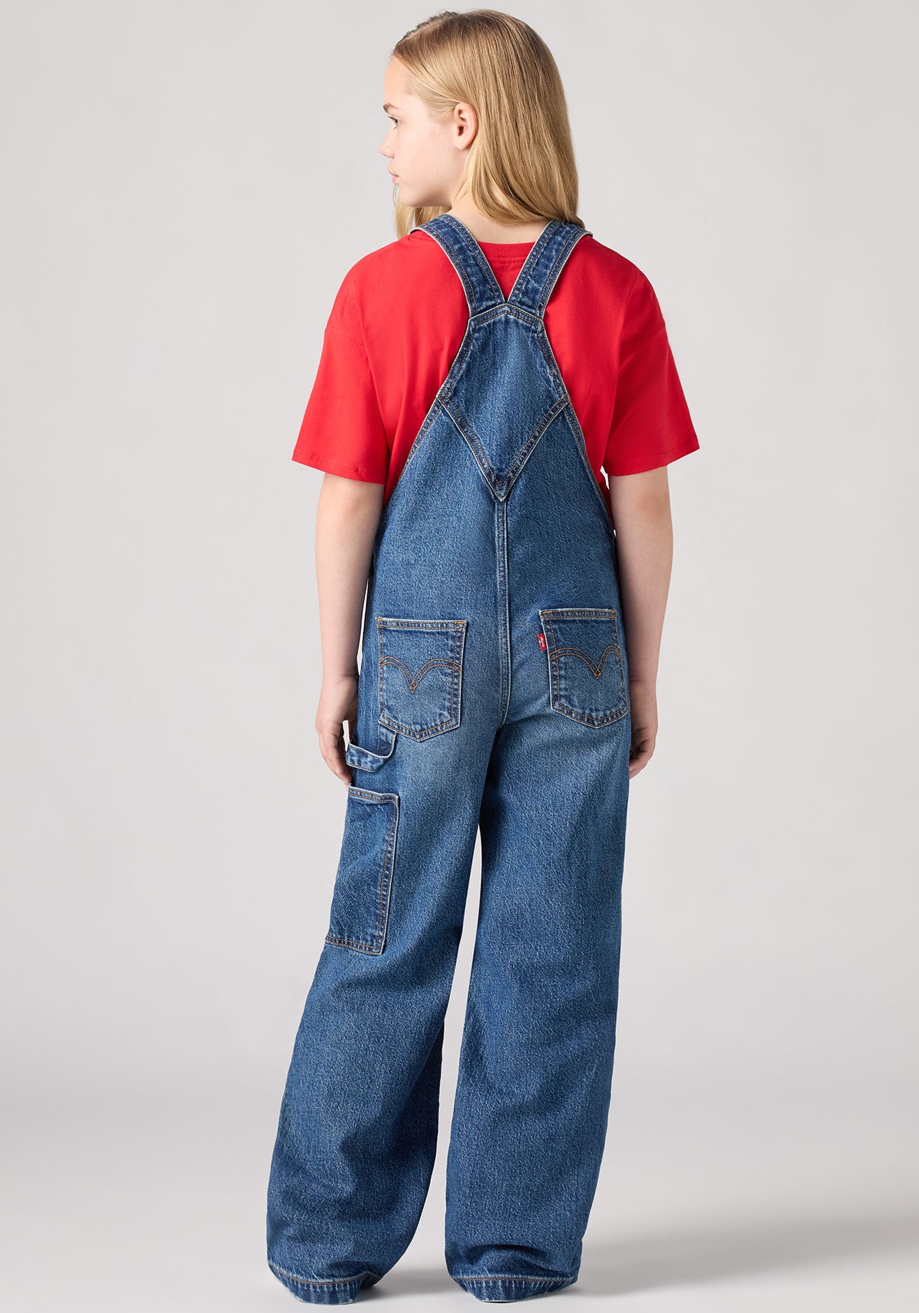 Levi's® Kids Jeanslatzhose »LVG BAGGY OVERALL«, for GIRLS