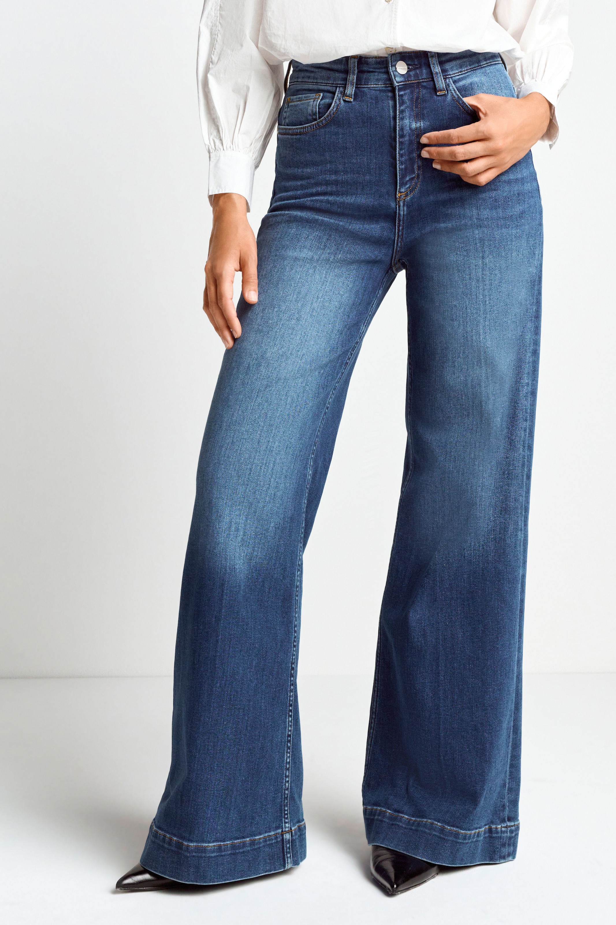 Skinny-fit-Jeans, in schmaler Passform