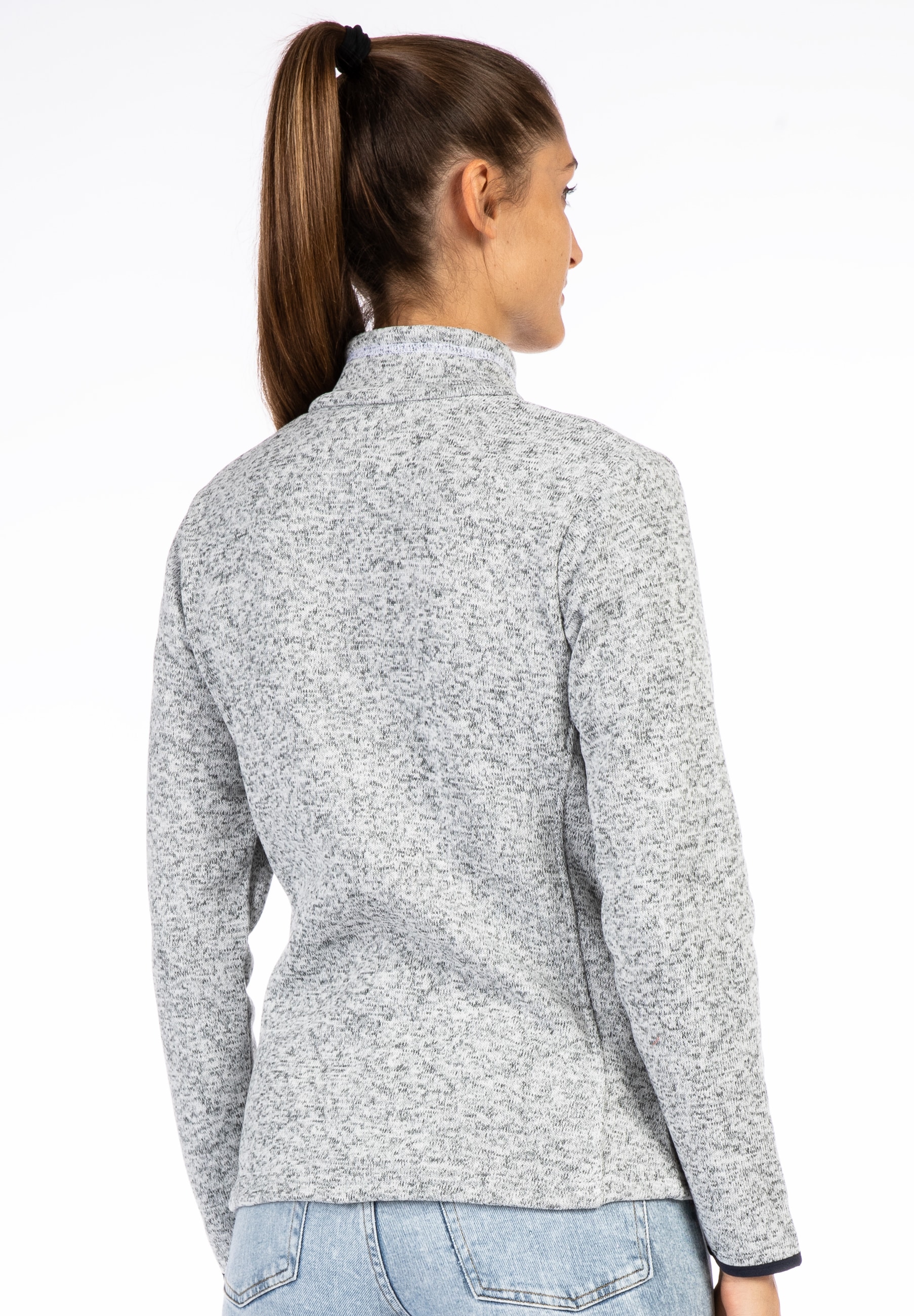 DEPROC Active Strickfleecejacke »KIRKVALE X WOMEN«, auch in Grossen Grössen erhältlich