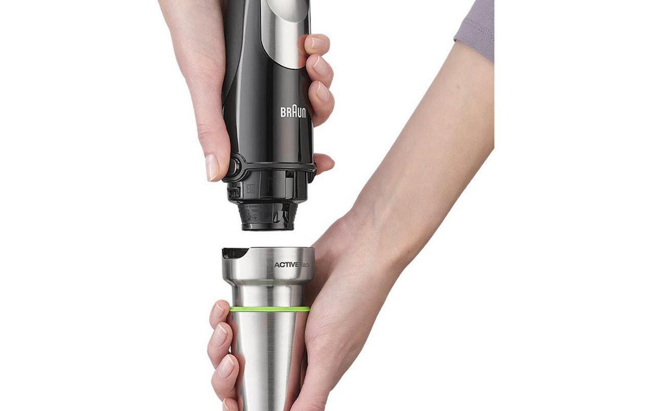 Braun Stabmixer »MultiQuick 9 MQ9047X Edelstahl Schwarz«, 1000 W