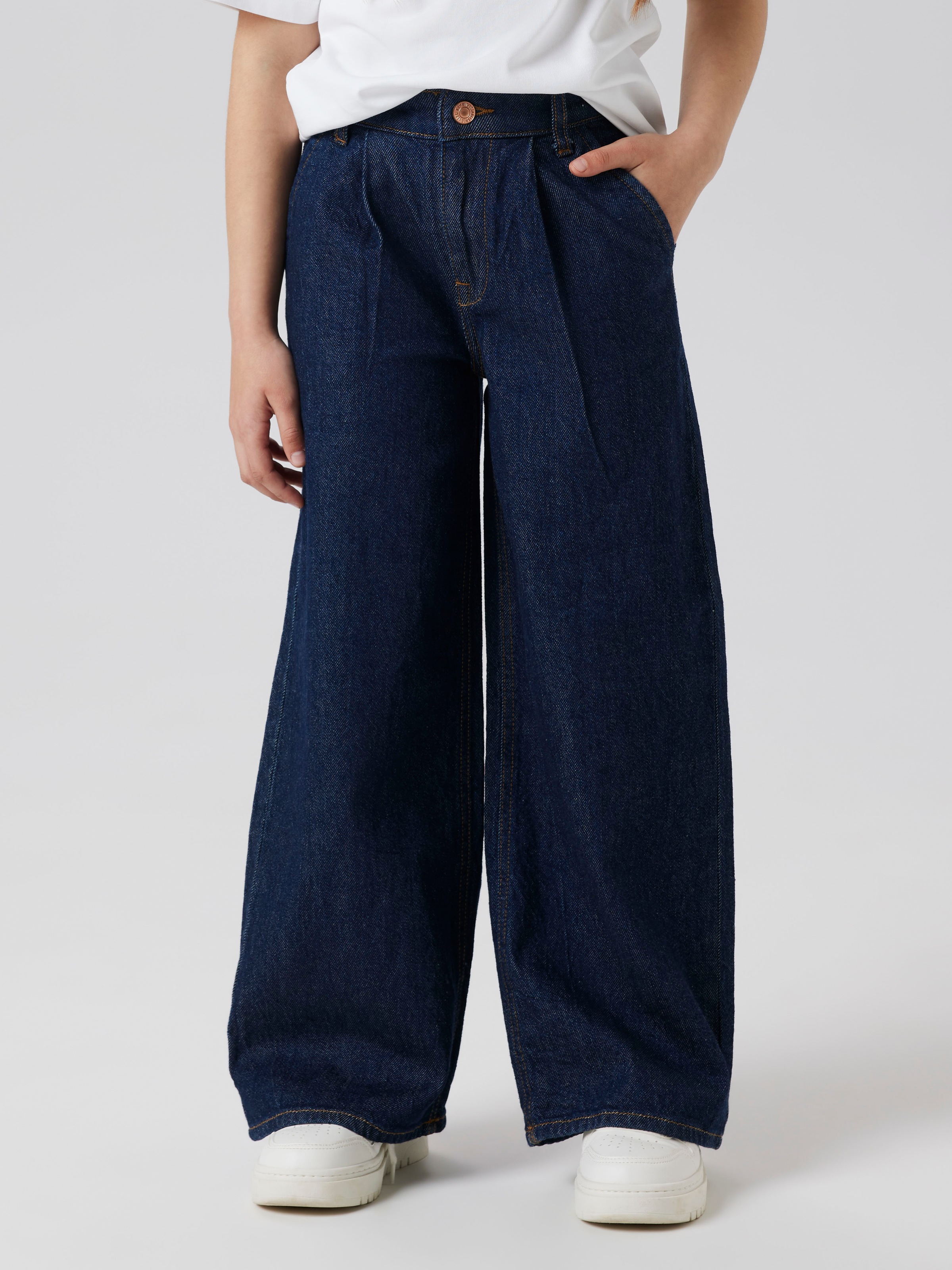 Name It Relax-fit-Jeans »NKFBELLA HW W PLEAT JEANS 3020-AZ L NOOS«