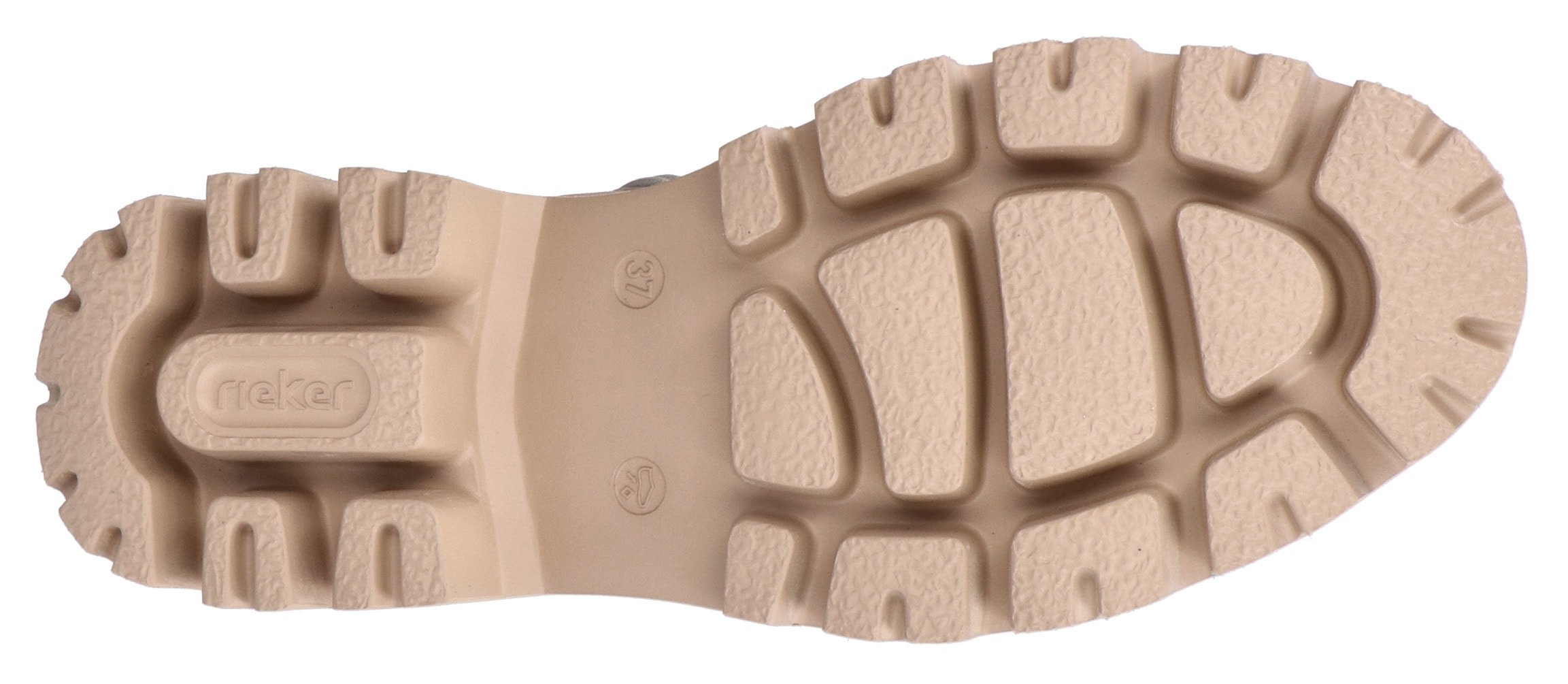 Rieker Winterstiefelette, Winterboots, Schnürboots, Profilsohle, mit Innenreissverschluss