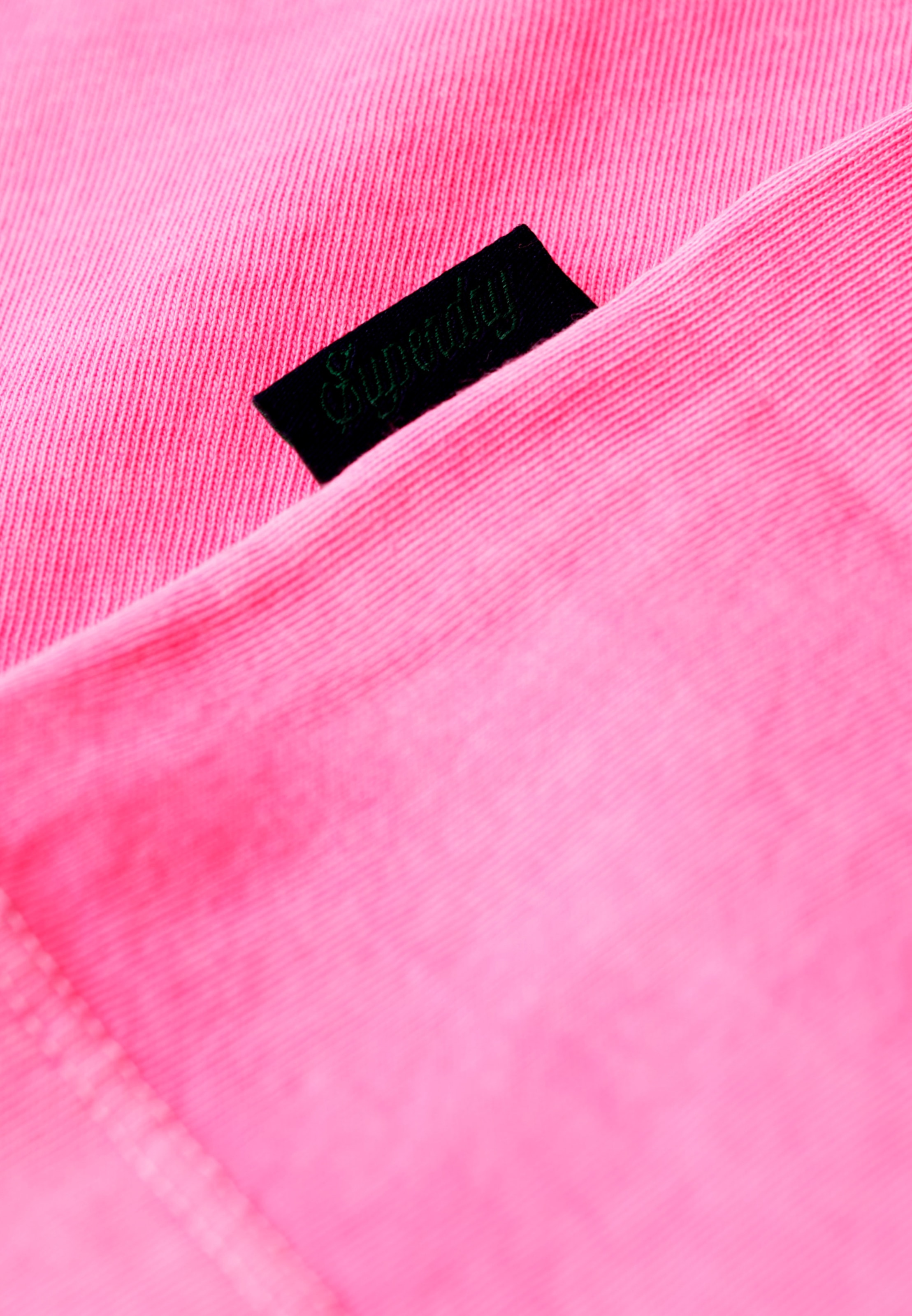 Superdry Rundhalsshirt »ESSENTIAL LOGO EMB NEON TEE«