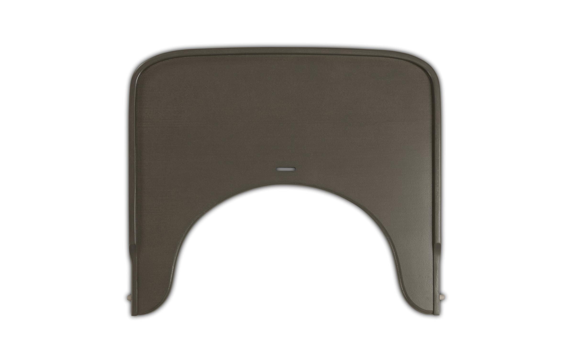 Hauck Hochstuhltablett »zu Alpha Wooden Tray Charcoal«, Holzart: Buche (Europa)