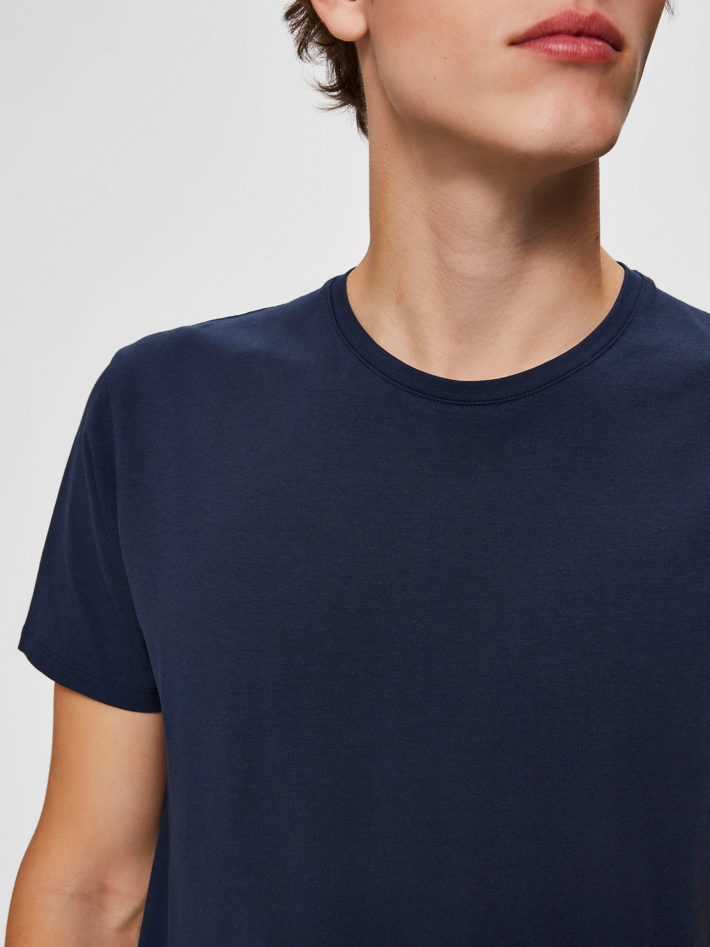 SELECTED HOMME Rundhalsshirt »Basic T-Shirt«