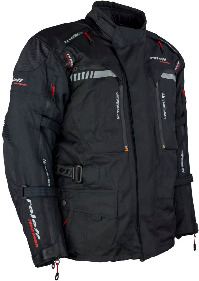 roleff Motorradjacke »Enduro«, mit Protektoren, optimale Belüftung