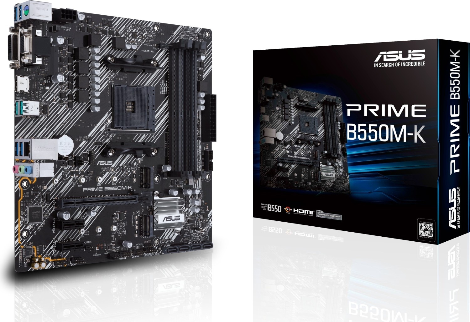 Mainboard »ASUS Prime B550M-K«