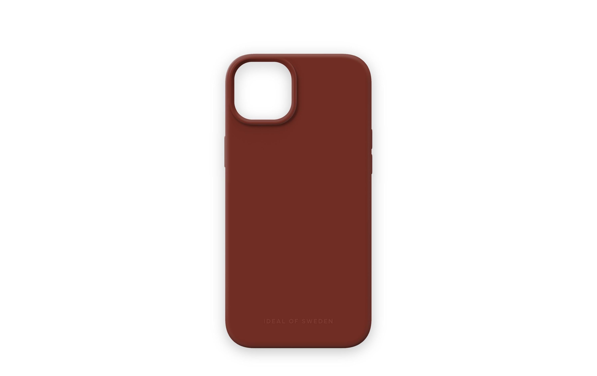 iDeal of Sweden Smartphone-Hülle »Silicone iPhone 15 Dark Amber«