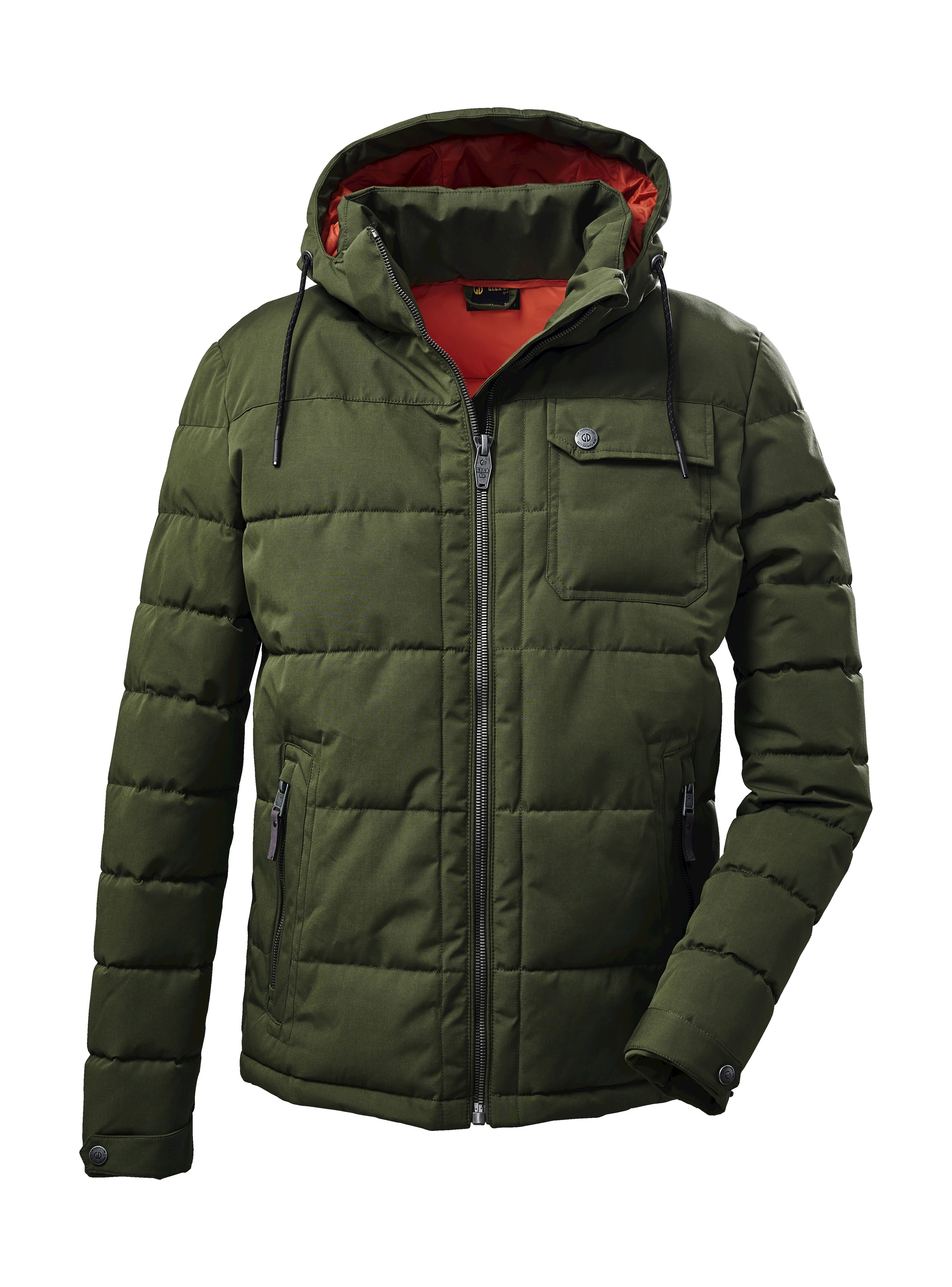 G.I.G.A. DX by killtec Steppjacke »GW 42 MN QLTD JCKT« Wasserabweisende, atmungsaktive Herrenjacke mit abnehmbarer Kapuze