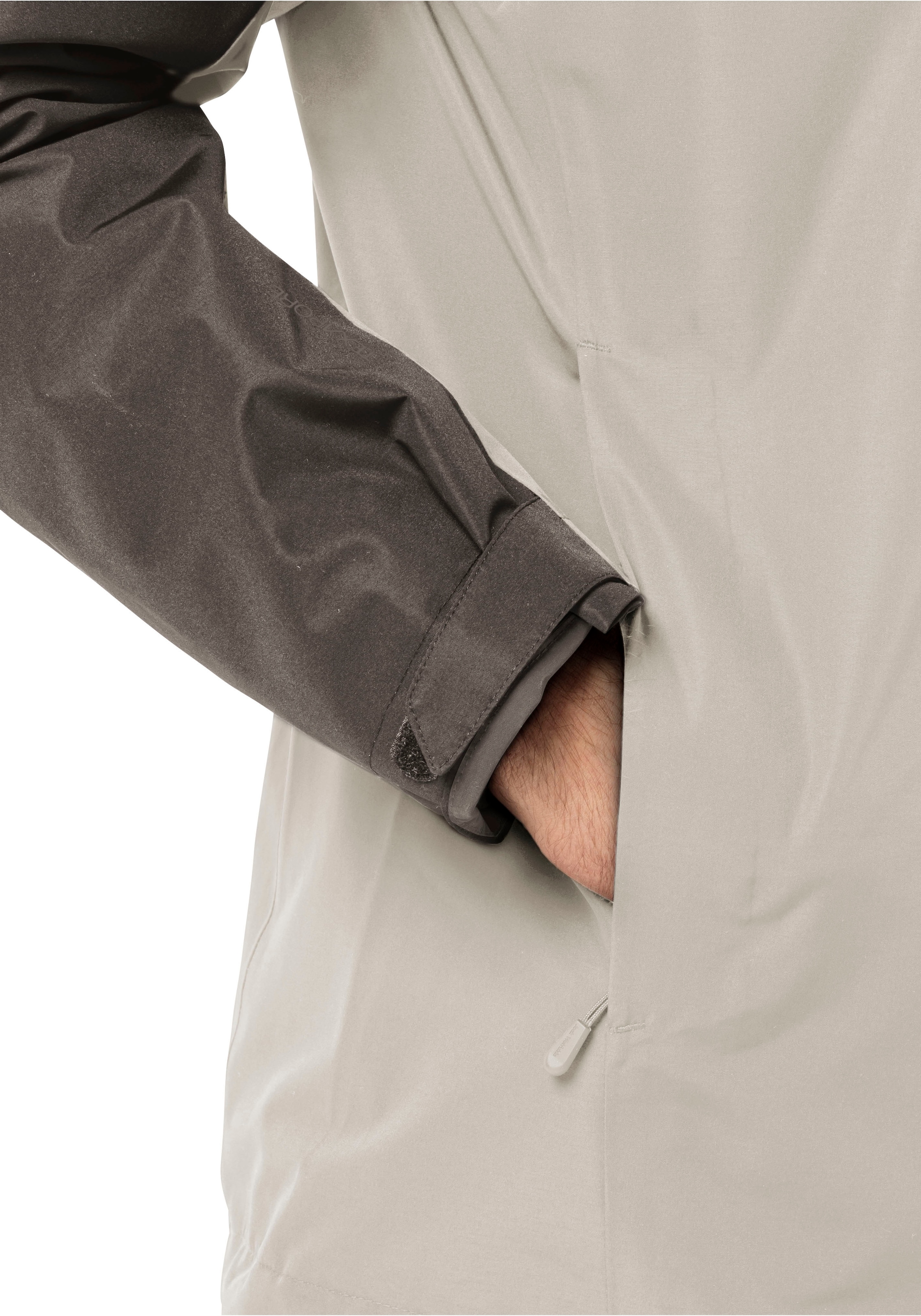Jack Wolfskin 3-in-1-Funktionsjacke »TAUBENBERG 3IN1 JKT M«, mit Kapuze, Wasserabweisenden Reissverschlüssen, Wasserdicht, Atmungsaktiv