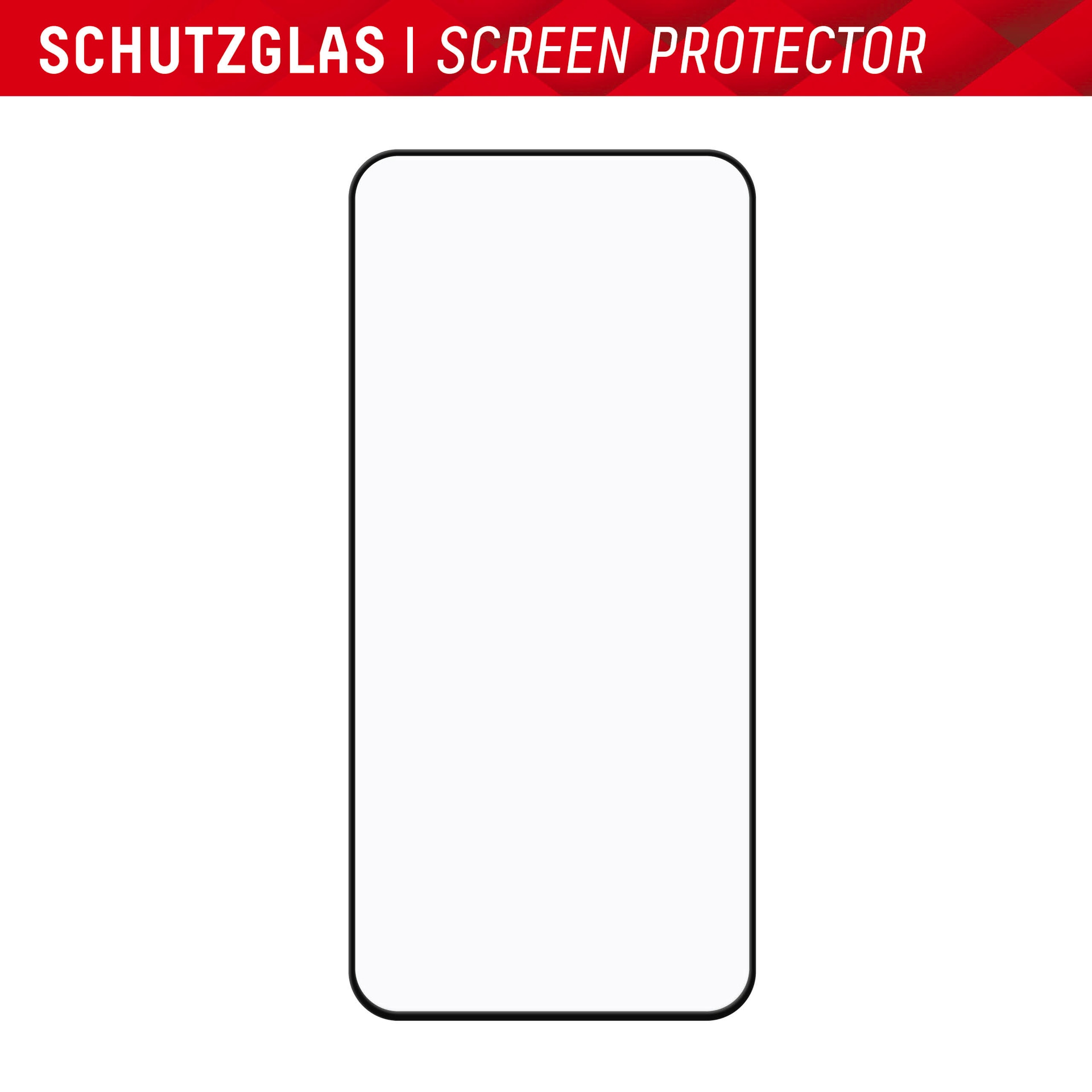 Displex Displayschutzglas »Real Glass Full Cover«, für Samsung Galaxy A35-Samsung Galaxy A55 5G, (1 St.), Bildschirmschutz, Displayschutzfolie,Einfach anbringen,kratz-&stossfest