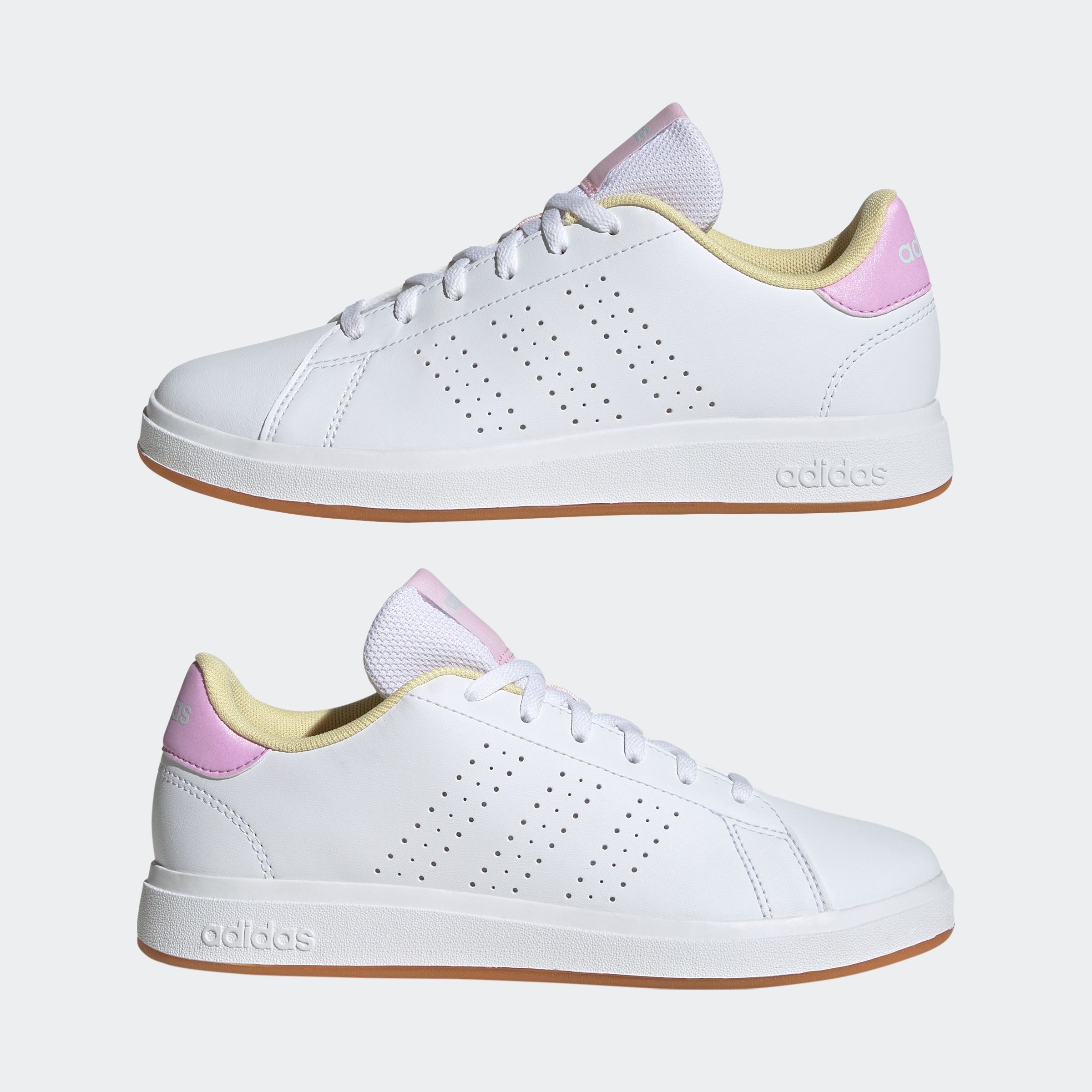 adidas Sportswear Sneaker »ADVANTAGE BASE 2.0 KIDS«, Design auf den Spuren des adidas Stan Smith