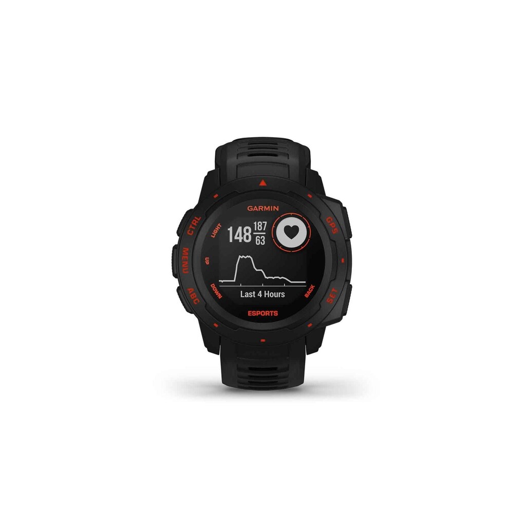 Garmin Fitnessuhr »GPS-Sportuhr Instinct Esports Edition«, (Garmin)