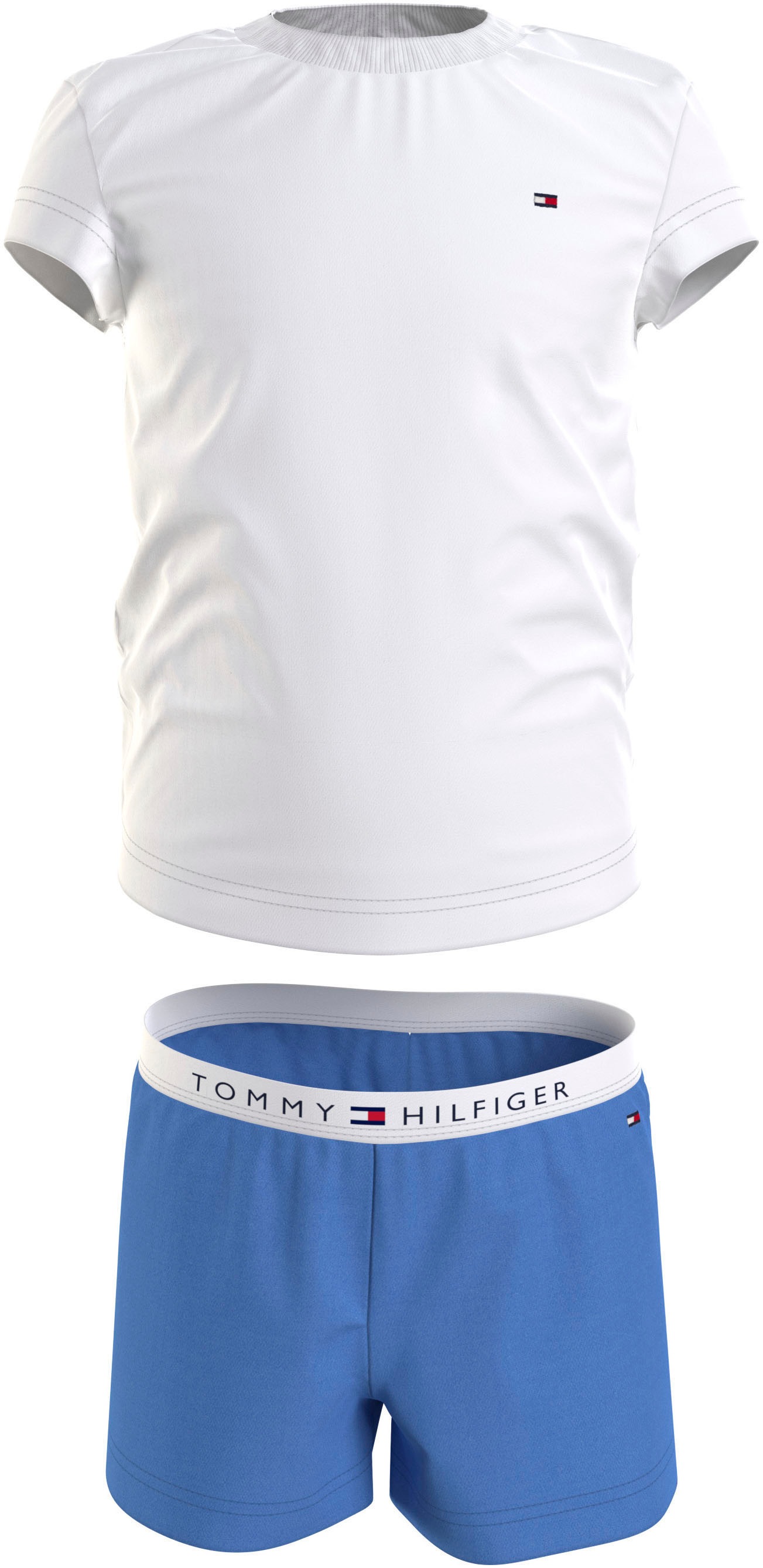✵ Tommy Hilfiger Underwear Pyjama BASICS«, kaufen Jelmoli-Versand SHORT | 16 Kinder bis tlg.), 2 »SS (Set, online PJ Jahre SET