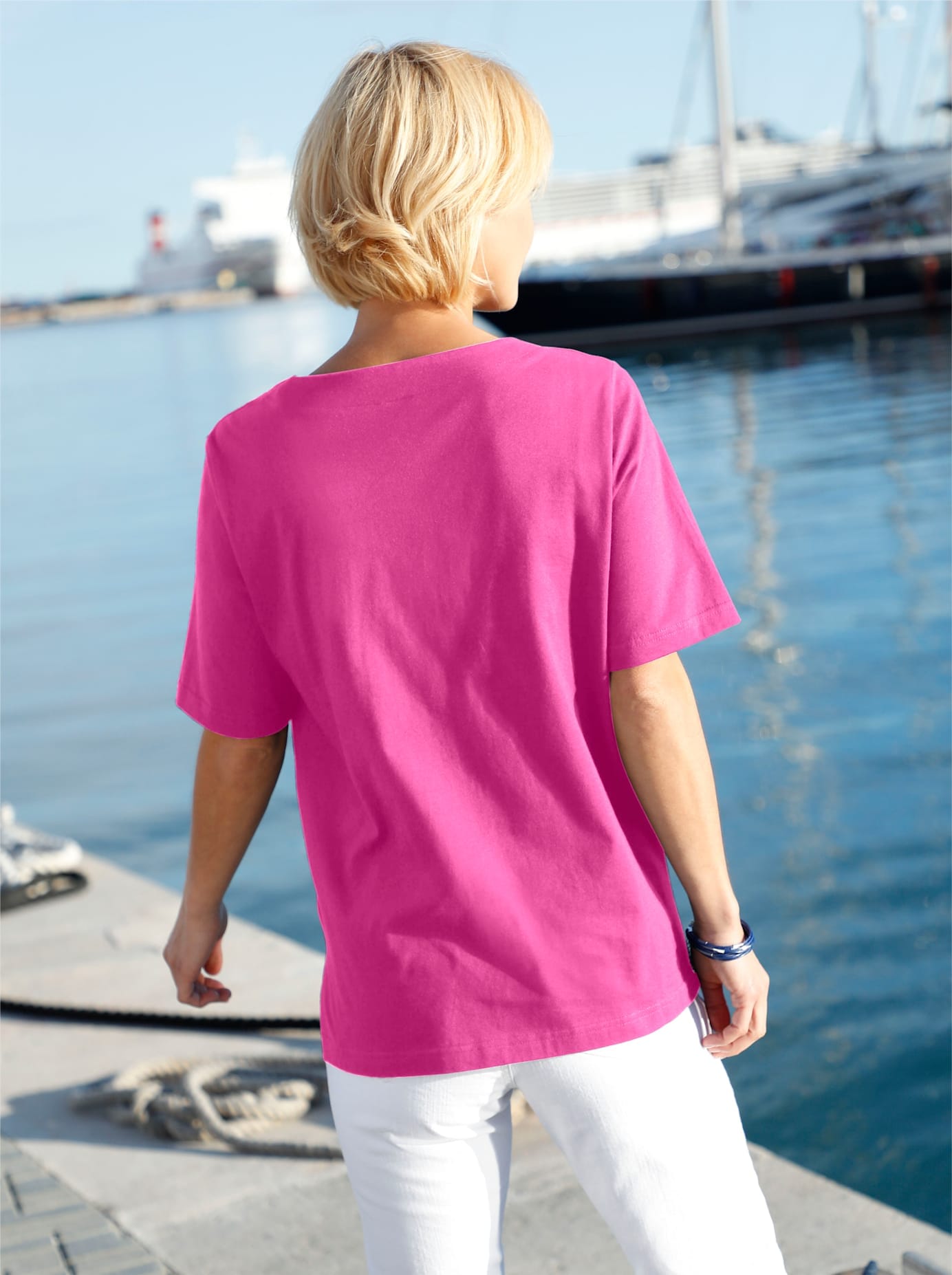 Casual Looks Kurzarmshirt »Shirt«, (1 tlg.)