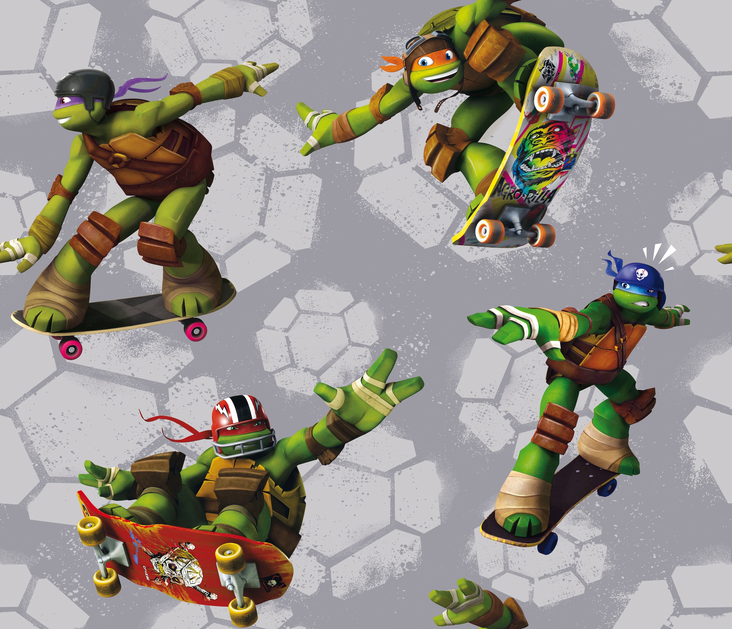 Wirth Vorhang »Turtles«, (1 St.), Nickelodeon