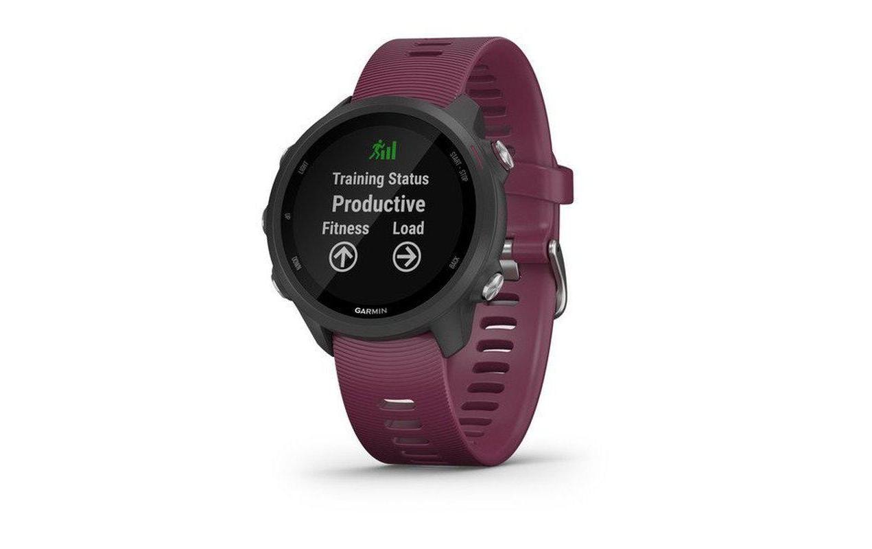 Garmin Smartwatch »Forerunner 245 Schwarz/Bordeaux«