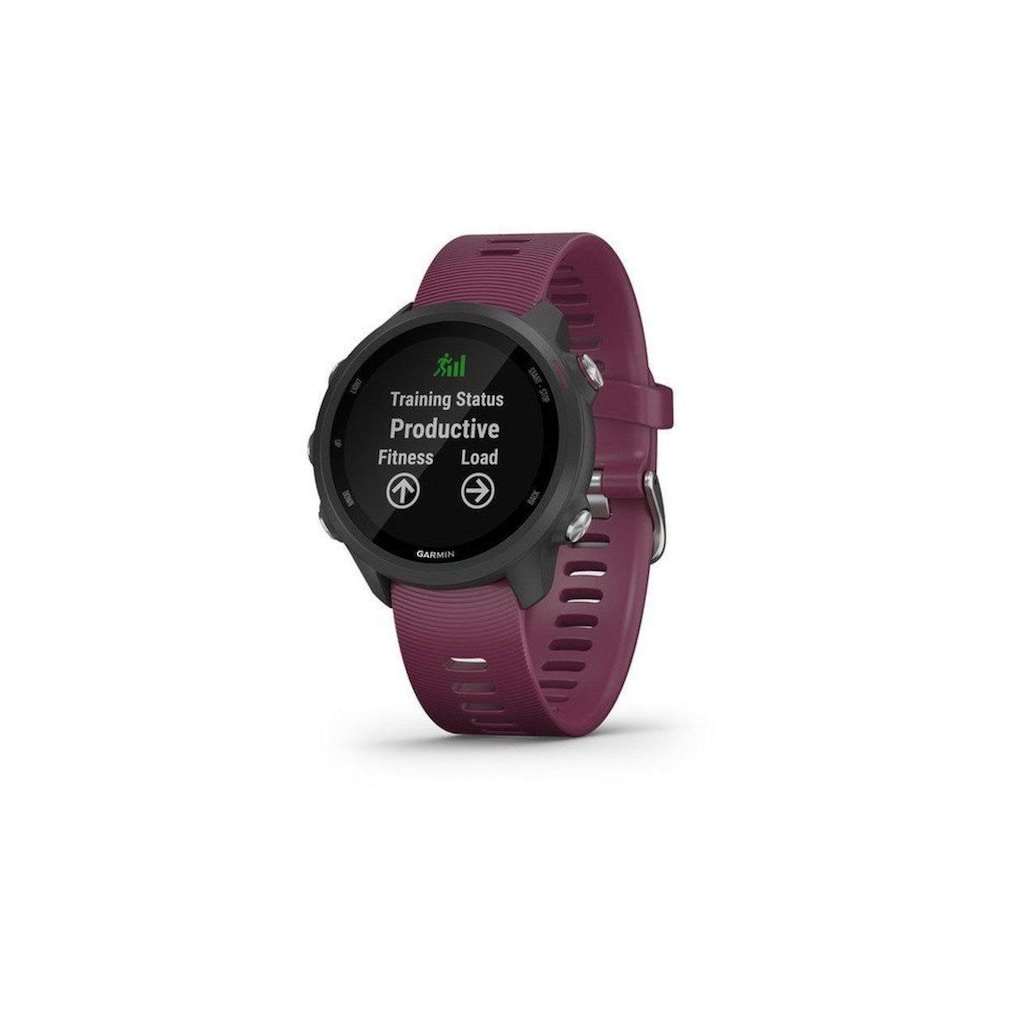Garmin Smartwatch »Forerunner 245 Schwarz/Bordeaux«