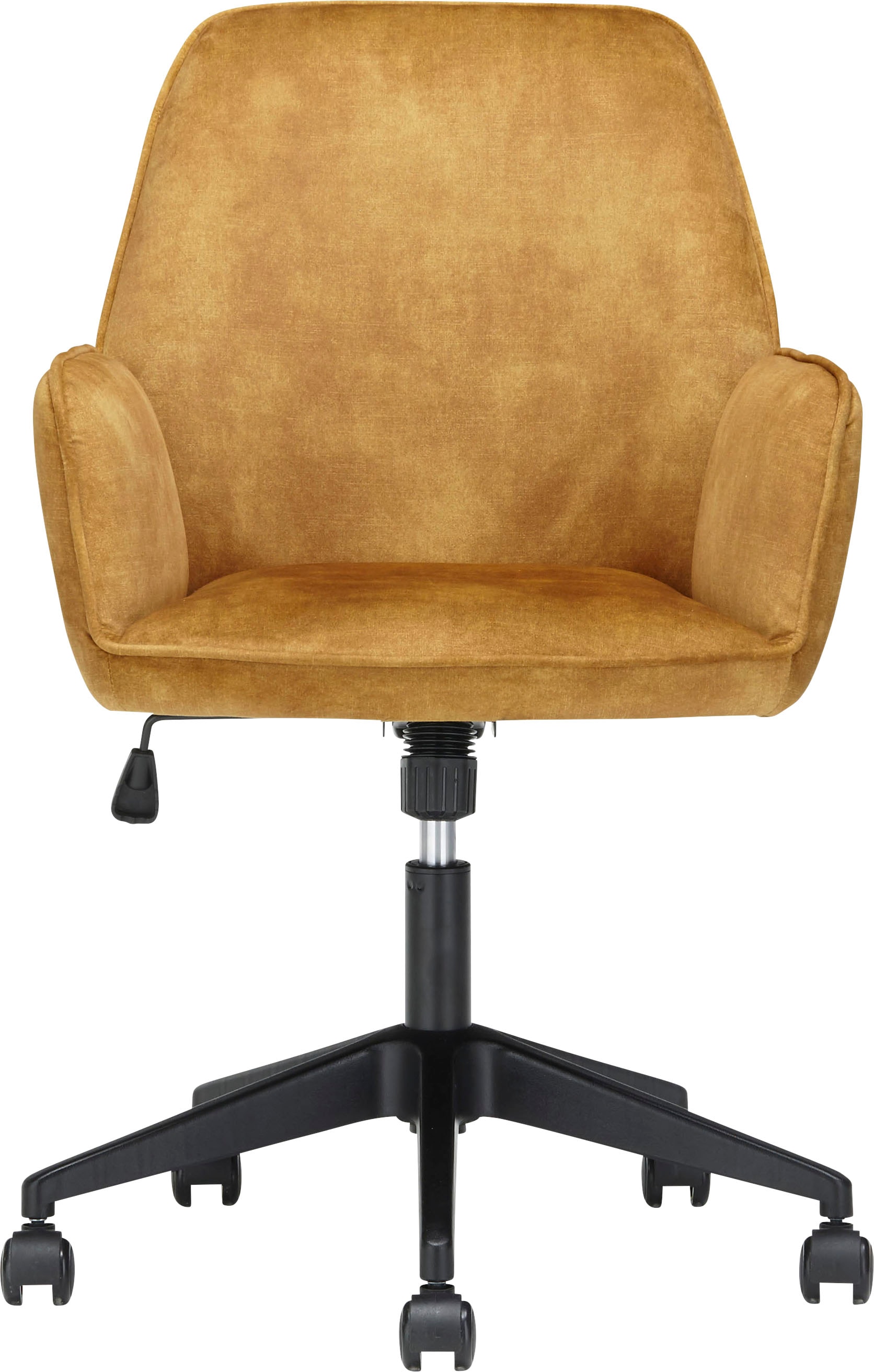 MCA furniture Schreibtischstuhl »O-Ottawa« () Stoffbezug Velvet, Bürostuhl mit Komfortsitzhöhe stufenlos verstellbar