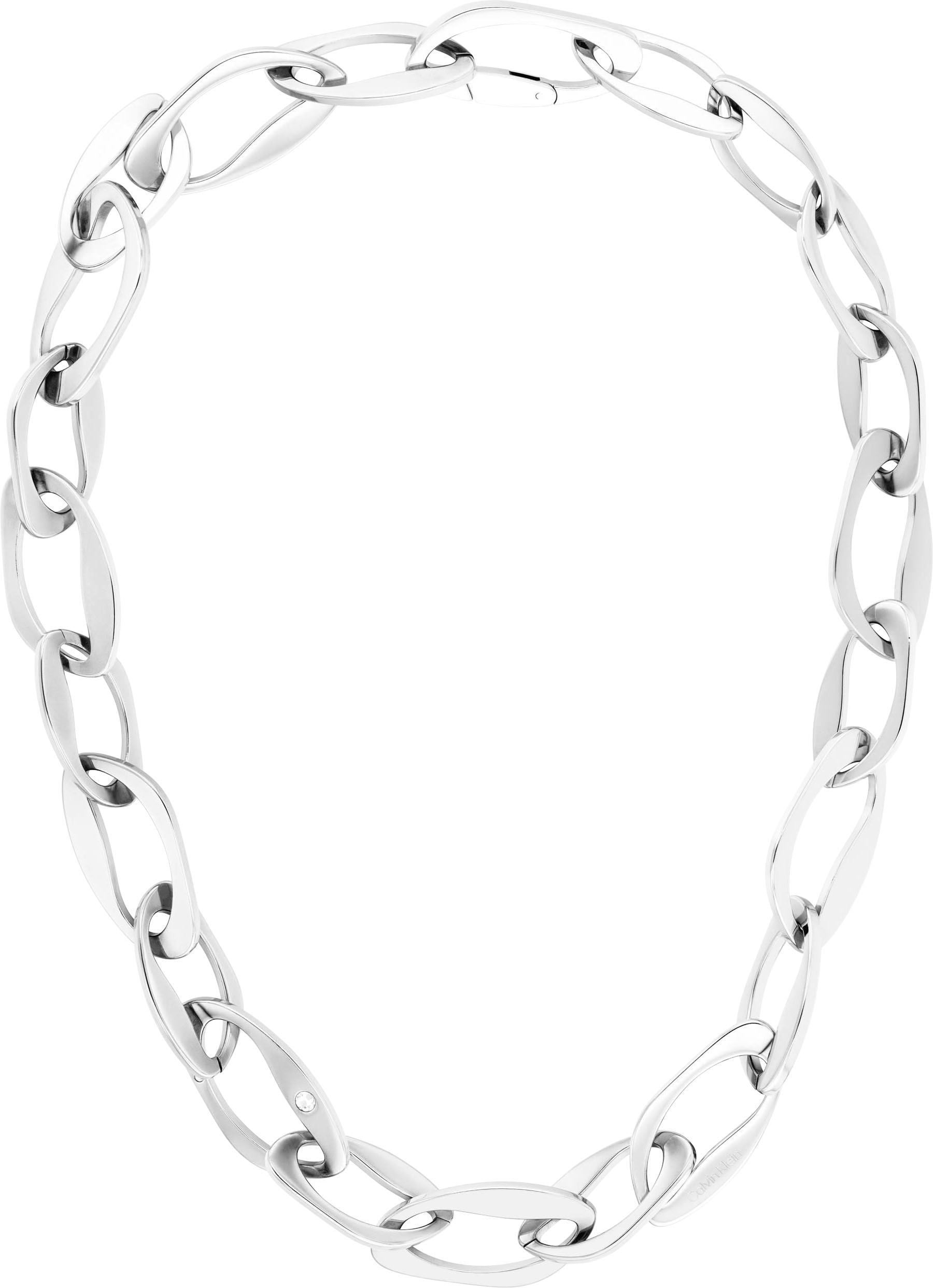Calvin Klein Edelstahlkette »HARMONIOUS CONNECTION« mit Glasstein