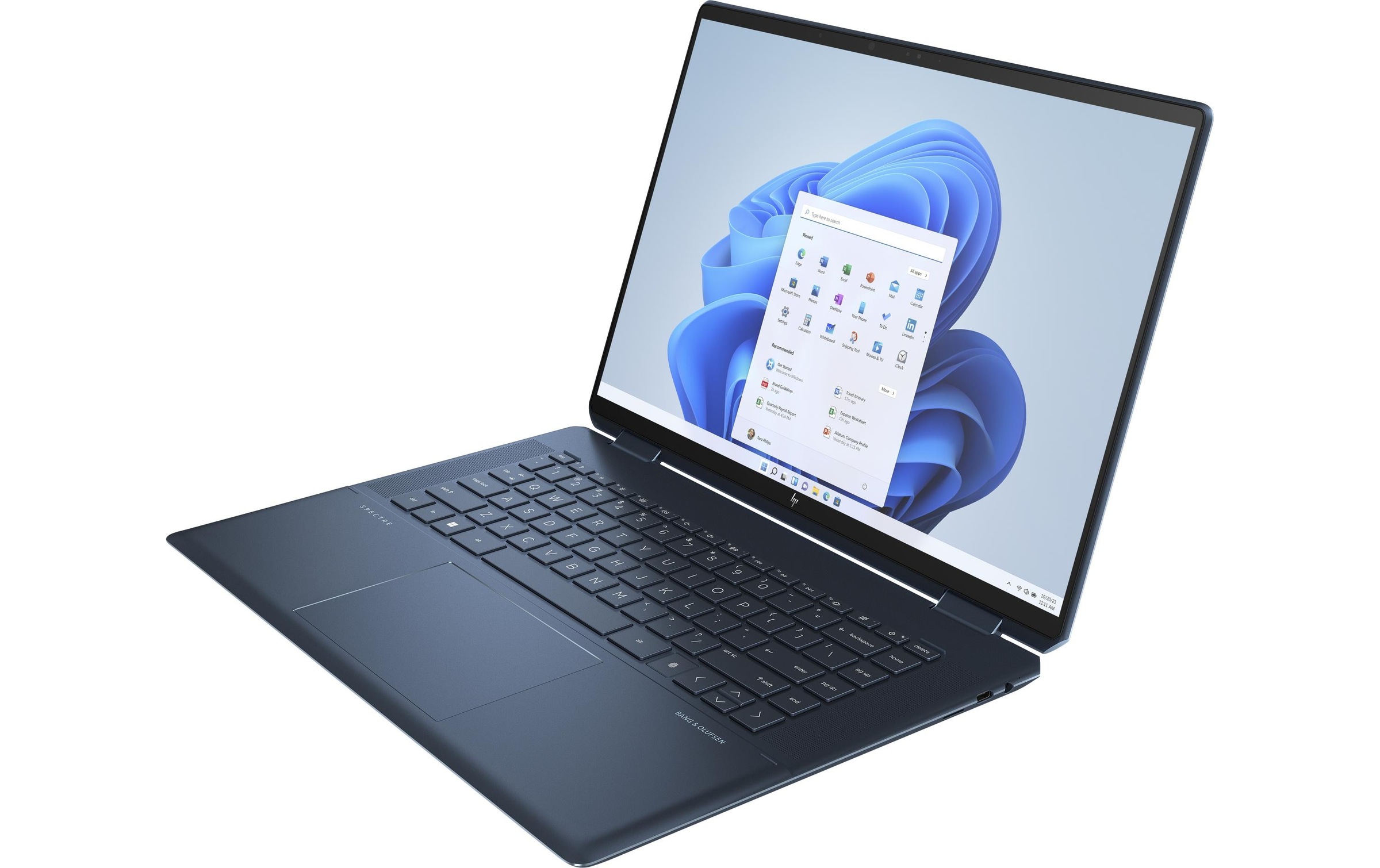 HP Convertible Notebook »HP Spectre x360 16-F1750NZ, 16OLED, Blue«, / 16 Zoll, Intel
