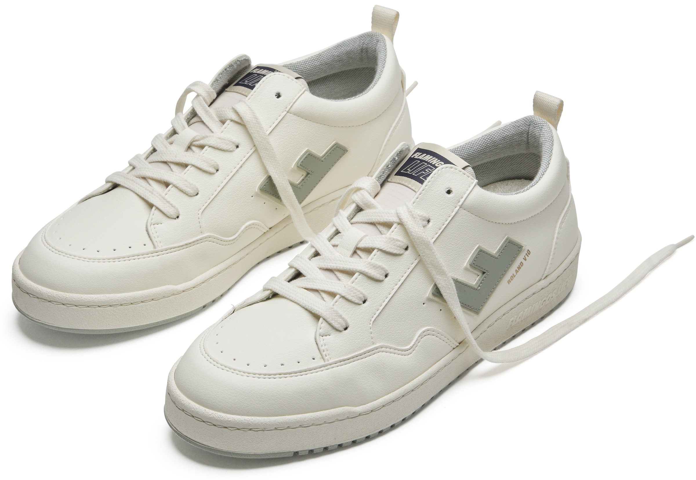 Flamingos Life Sneaker »ROLAND V.10« veganer Sneaker, Obermaterial aus 70% Maisresten