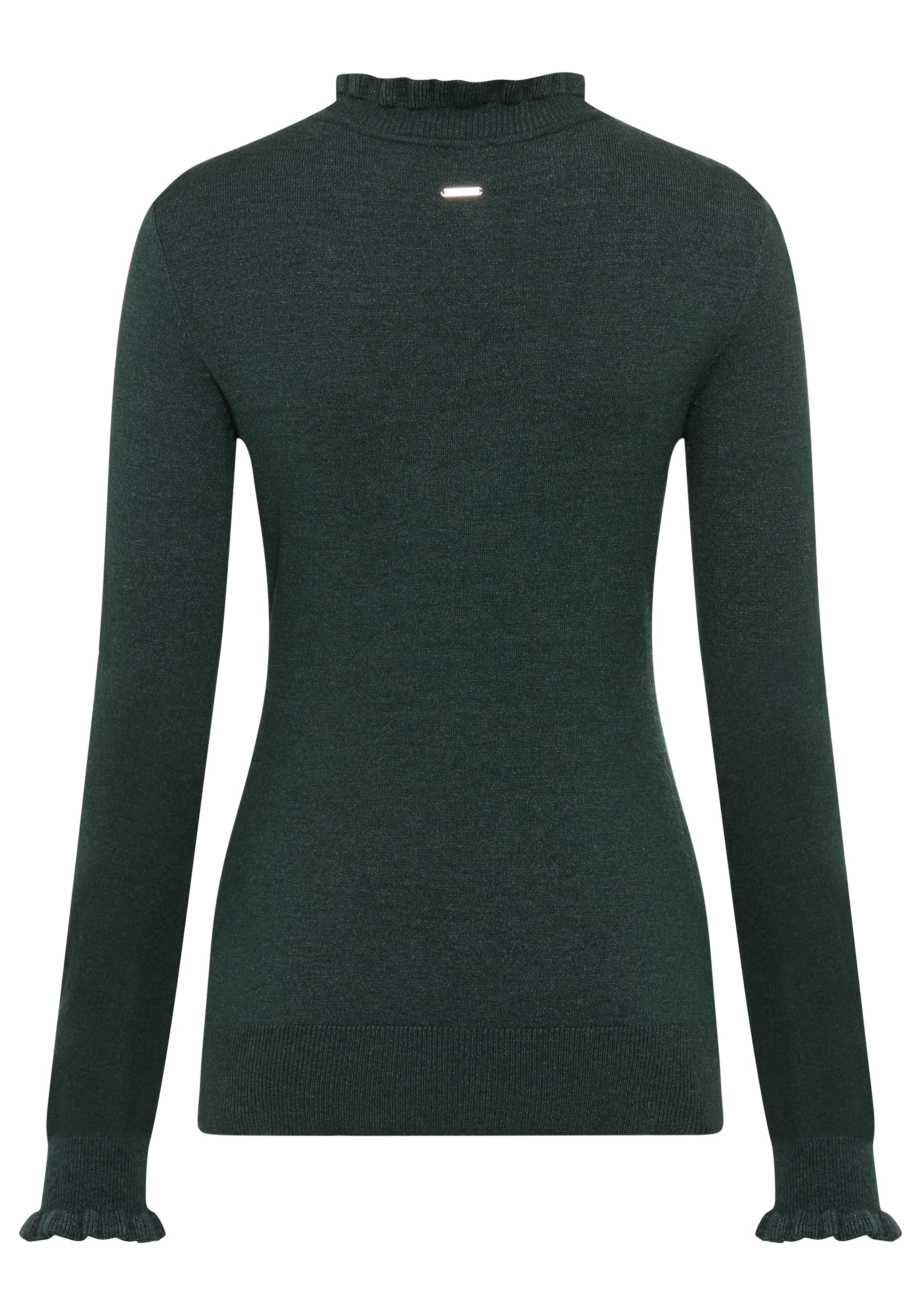 Laura Scott Stehkragenpullover, mit Volantdetails - NEUE KOLLEKTION