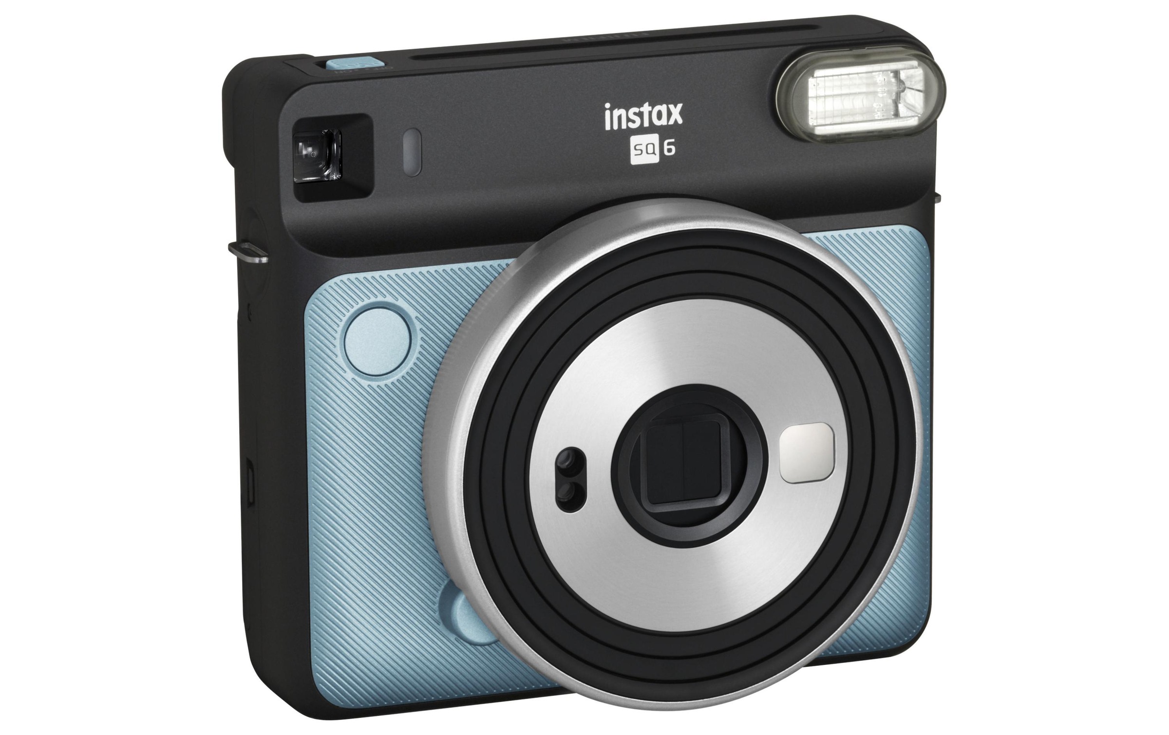 FUJIFILM Sofortbildkamera »Instax Square SQ6 Aqua Blue Aqua«