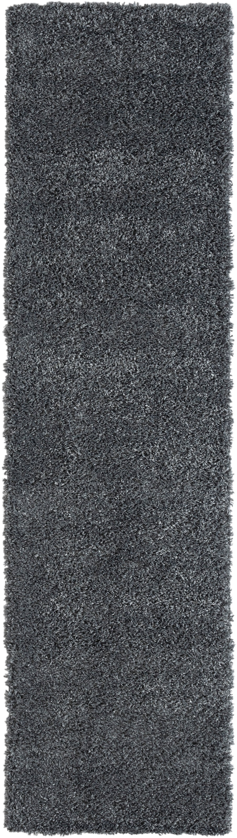 Myflair Möbel & Accessoires Hochflor-Läufer »My Shaggy«, rechteckig, 37 mm Höhe, Shaggy, Uni Farben, leicht glänzend, Microfaser, extra flauschig