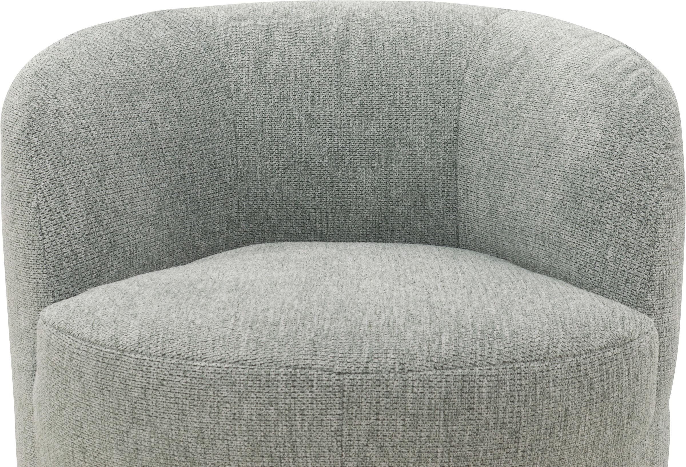 DOMO collection Sessel »Obidos moderner Loungesessel«, Struktur weich, grau