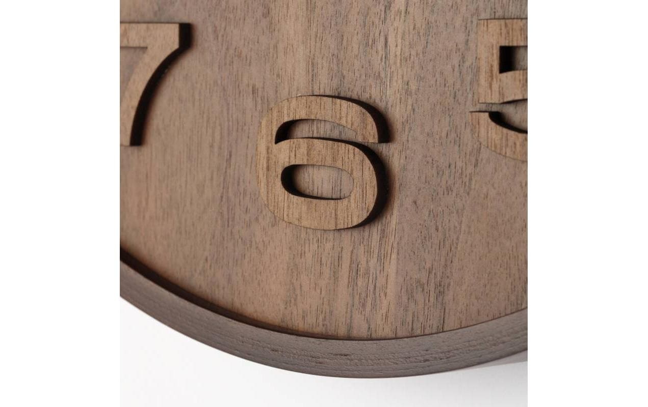 NEXTIME Wanduhr »Wanduhr Wood Wood Big«