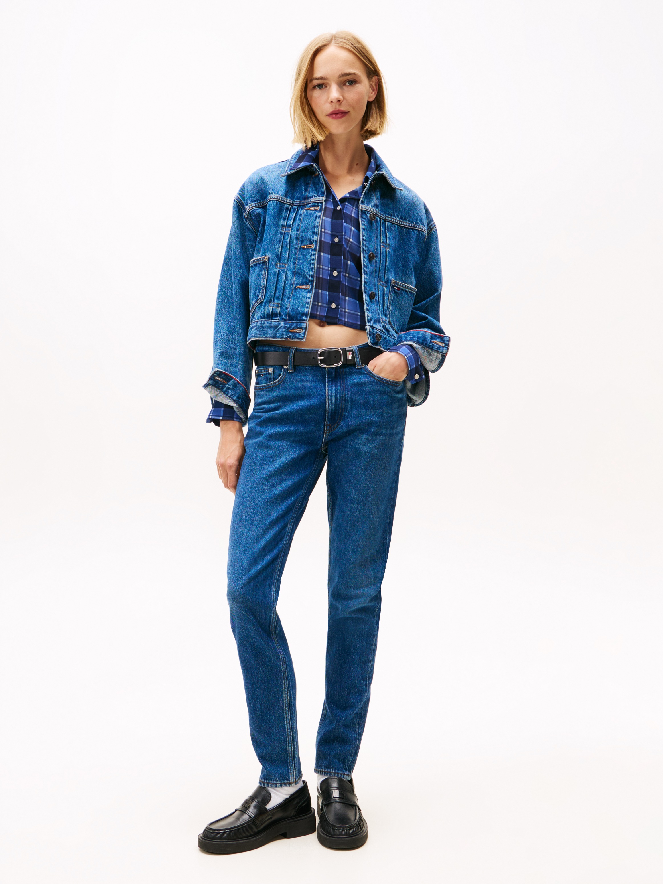Tommy Jeans Straight-Jeans »LUCY MR SLIM BI0152«