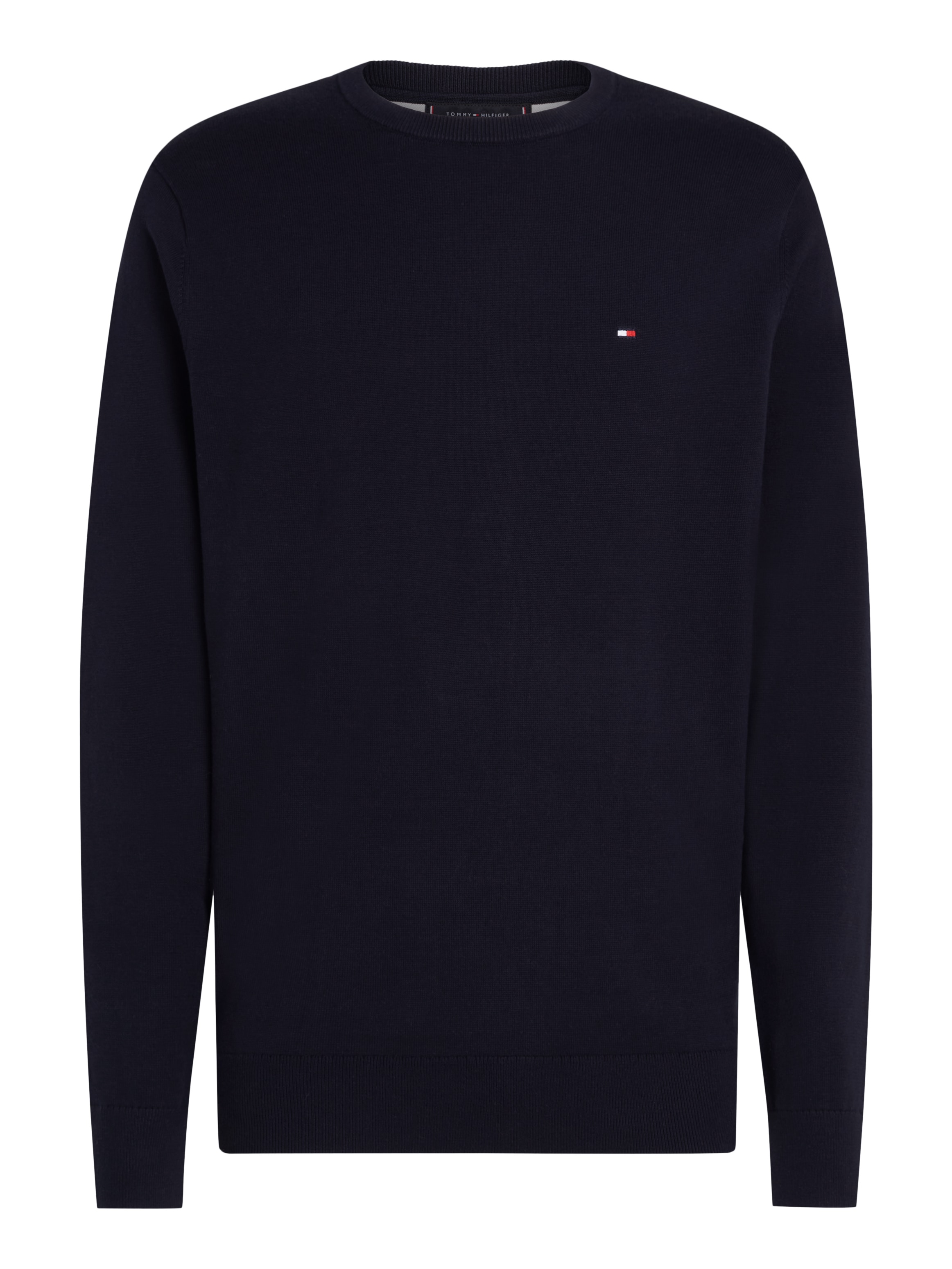 Tommy Hilfiger Rundhalspullover »ESSENTIAL COTTON CREW NECK«