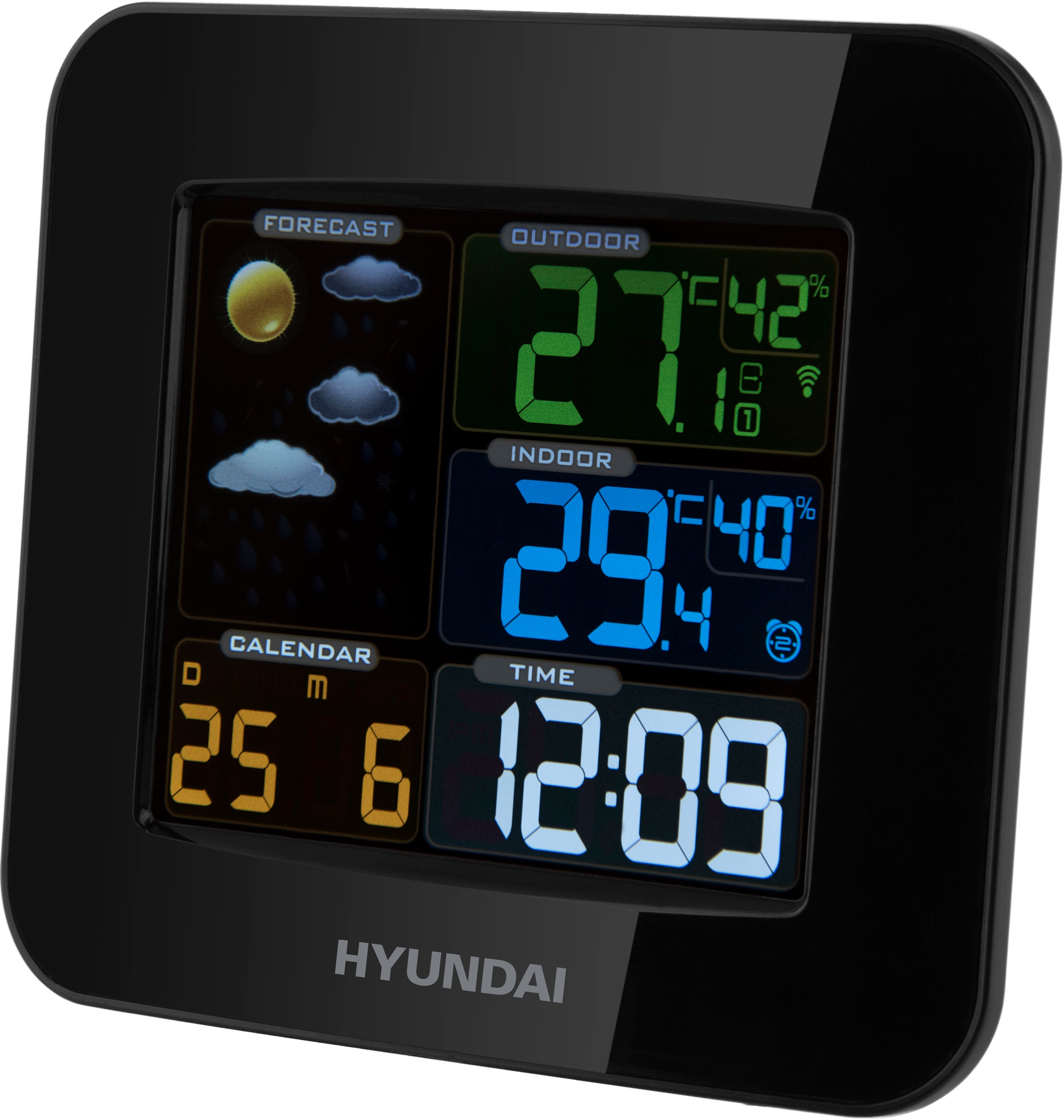 Hyundai Wetterstation »Hyundai WS8446«, (mit Aussensensor)