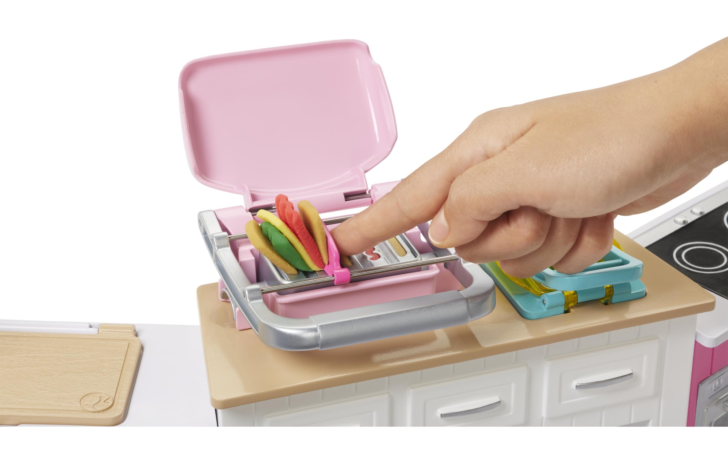 Barbie Spielfigur »Cooking & Baking Deluxe Küche mit Puppe«, (Set)