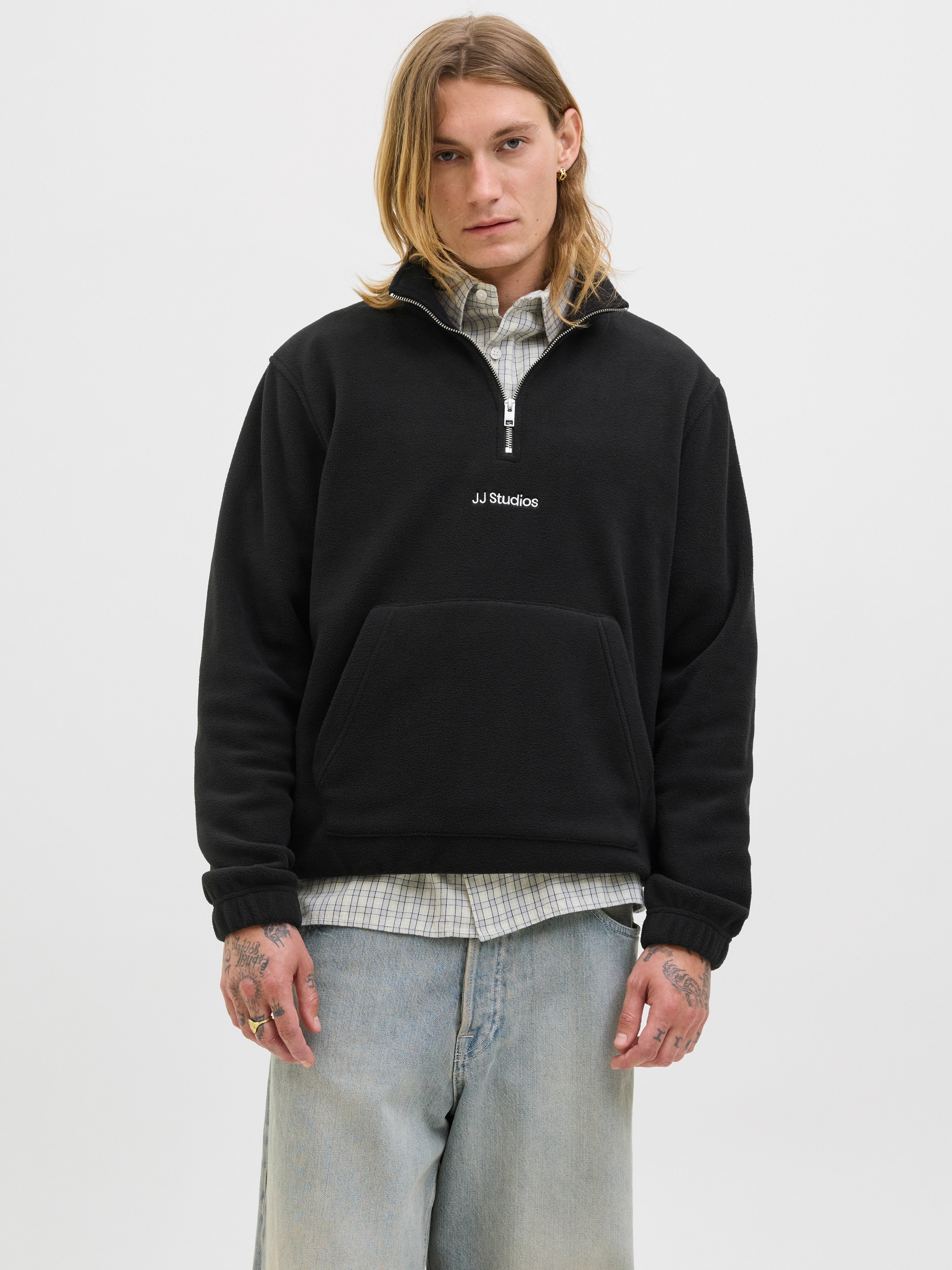 Jack & Jones Sweatshirt »JJSOHO HALFZIP FLEECE«