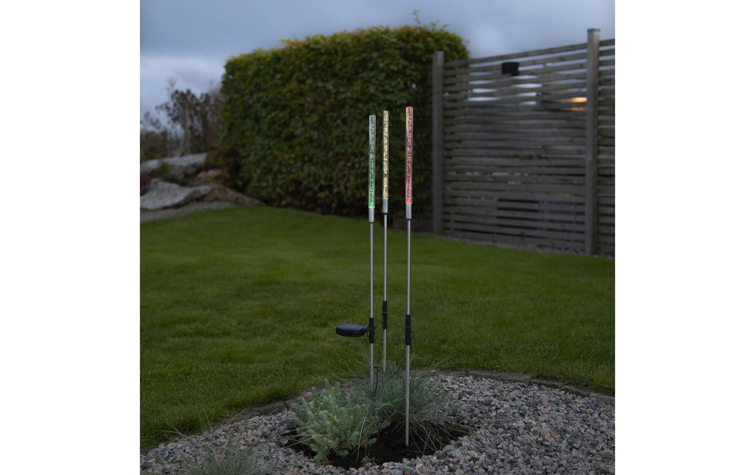 Parforce Traditional Hunting Gartenleuchte »Solar Decoration Bubbly 3-pin«