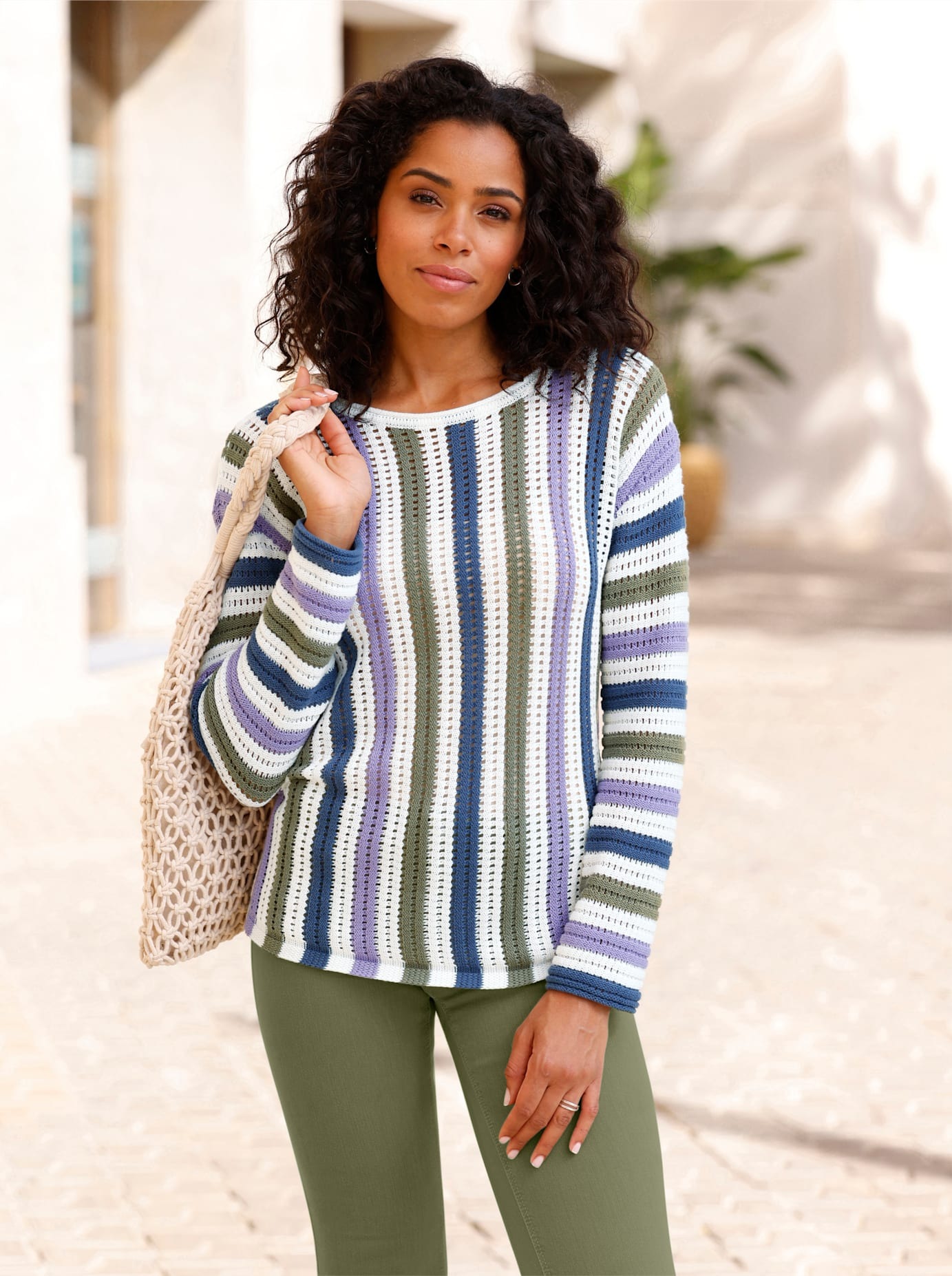 Classic Basics Strickpullover »Ajour-Pullover«