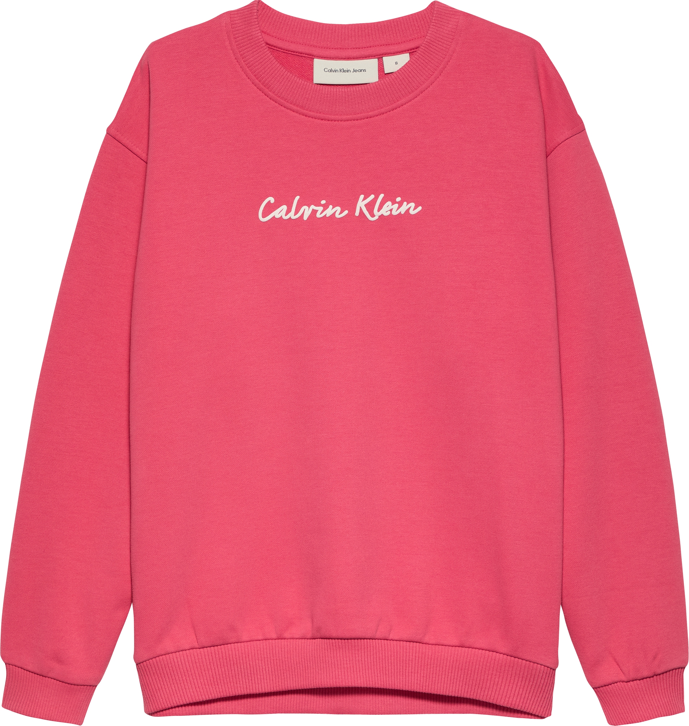 Calvin Klein Jeans Sweatshirt »SCRIPT LOGO CN SWEATSHIRT«, mit Logoschriftzug