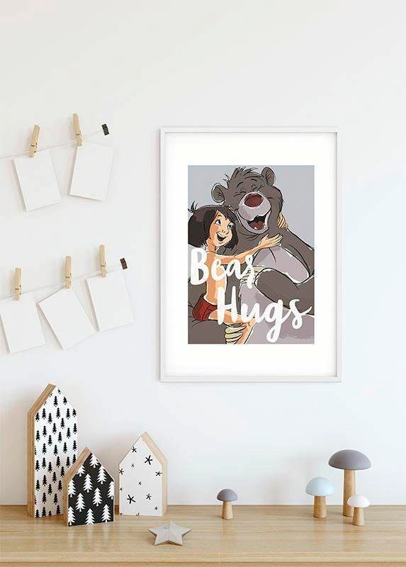 Wohnzimmer Hug«, Kinderzimmer, Komar Disney, ✵ bestellen (1 | »Bear St.), online Poster Jelmoli-Versand Schlafzimmer,