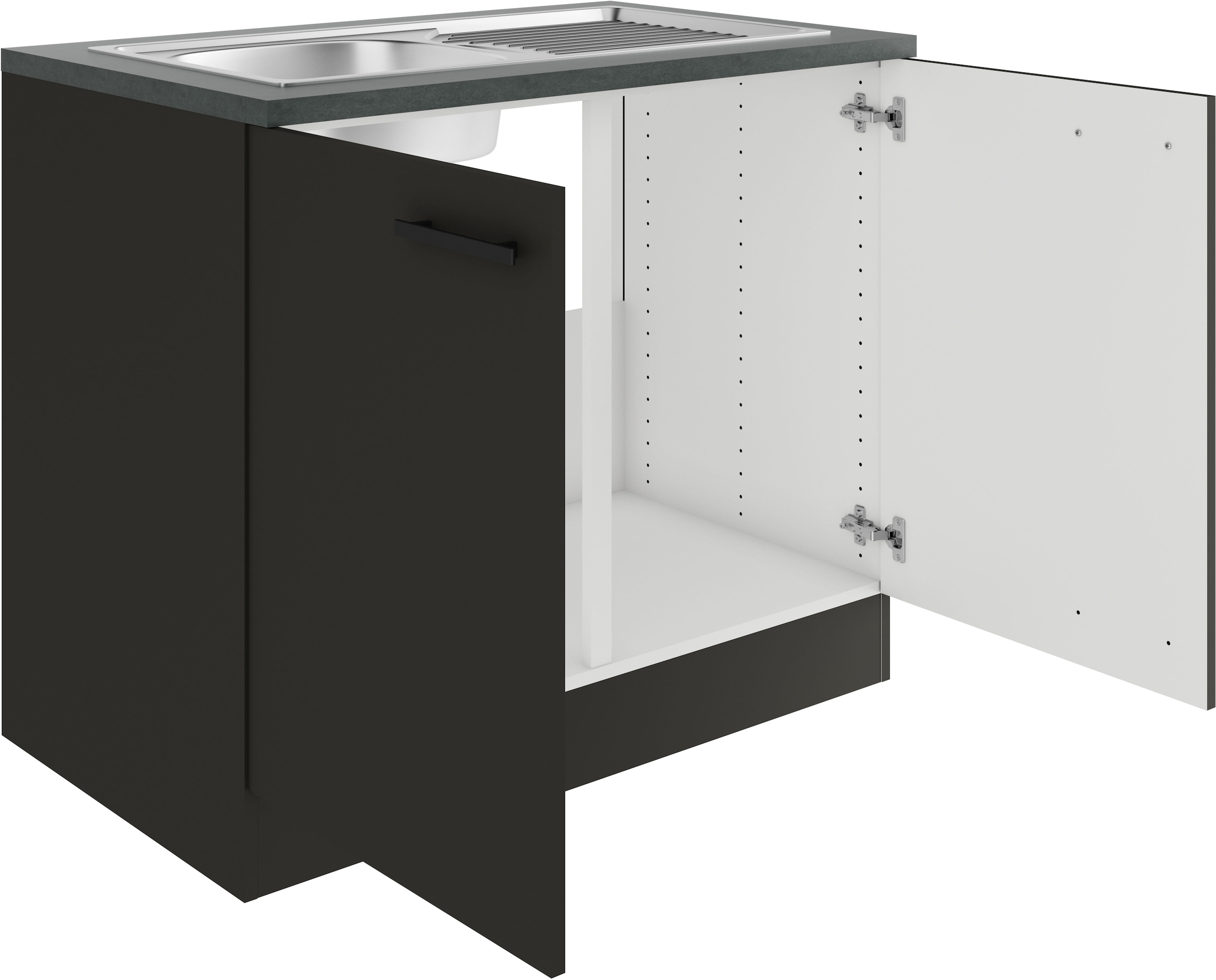 OPTIFIT Spülenschrank »Palma«, Breite 100 cm, inklusive Einbauspüle