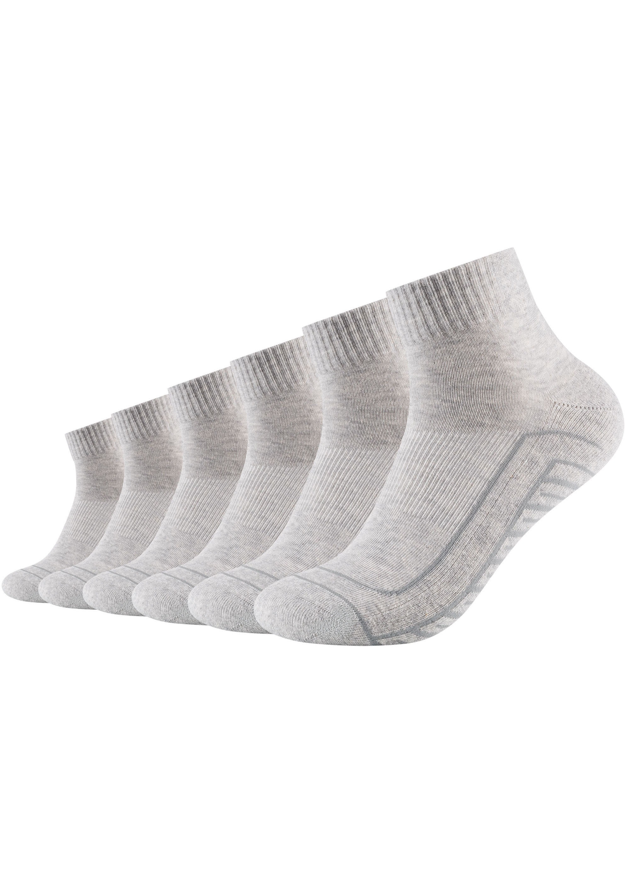 Camano Kurzsocken »ca-soft« 6 Paar tlg. mit verstärktem Zehenbereich