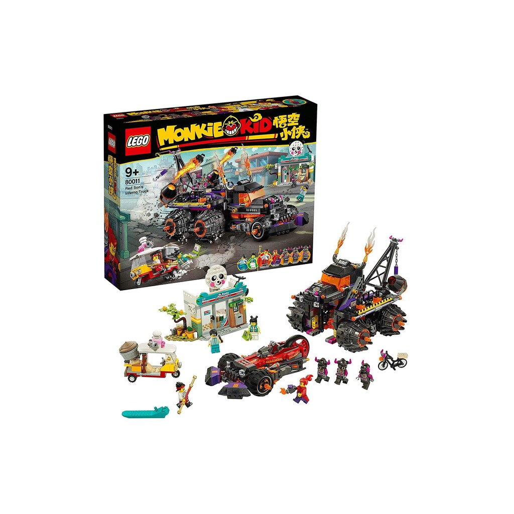 LEGO® Konstruktionsspielsteine »MK Red Son's Inferno Truck 80011«