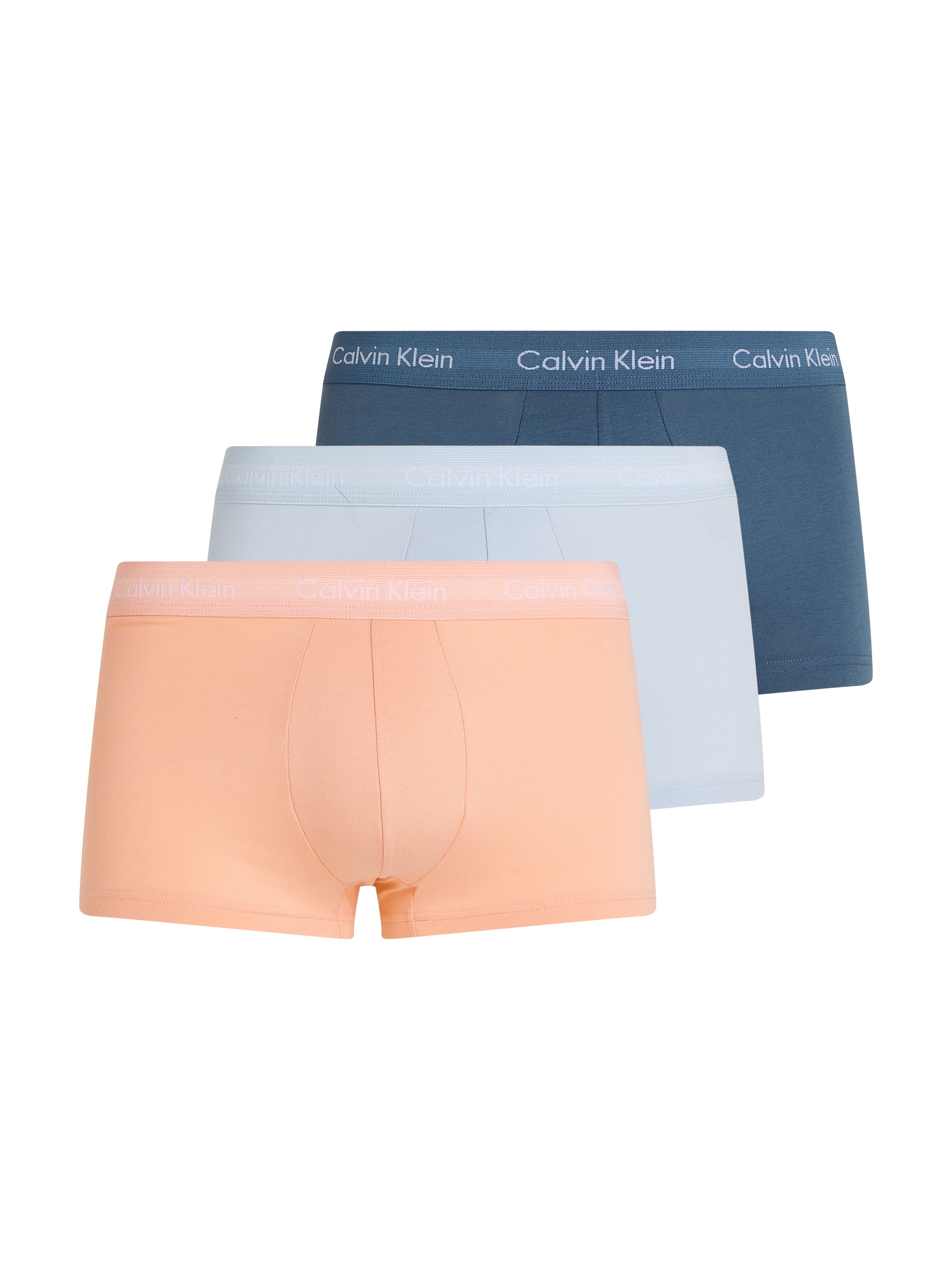 Calvin Klein Underwear Trunk »LOW RISE TRUNK 3PK« Packung, 3er-Pack, 3 Stk. mit Logoschriftzügen