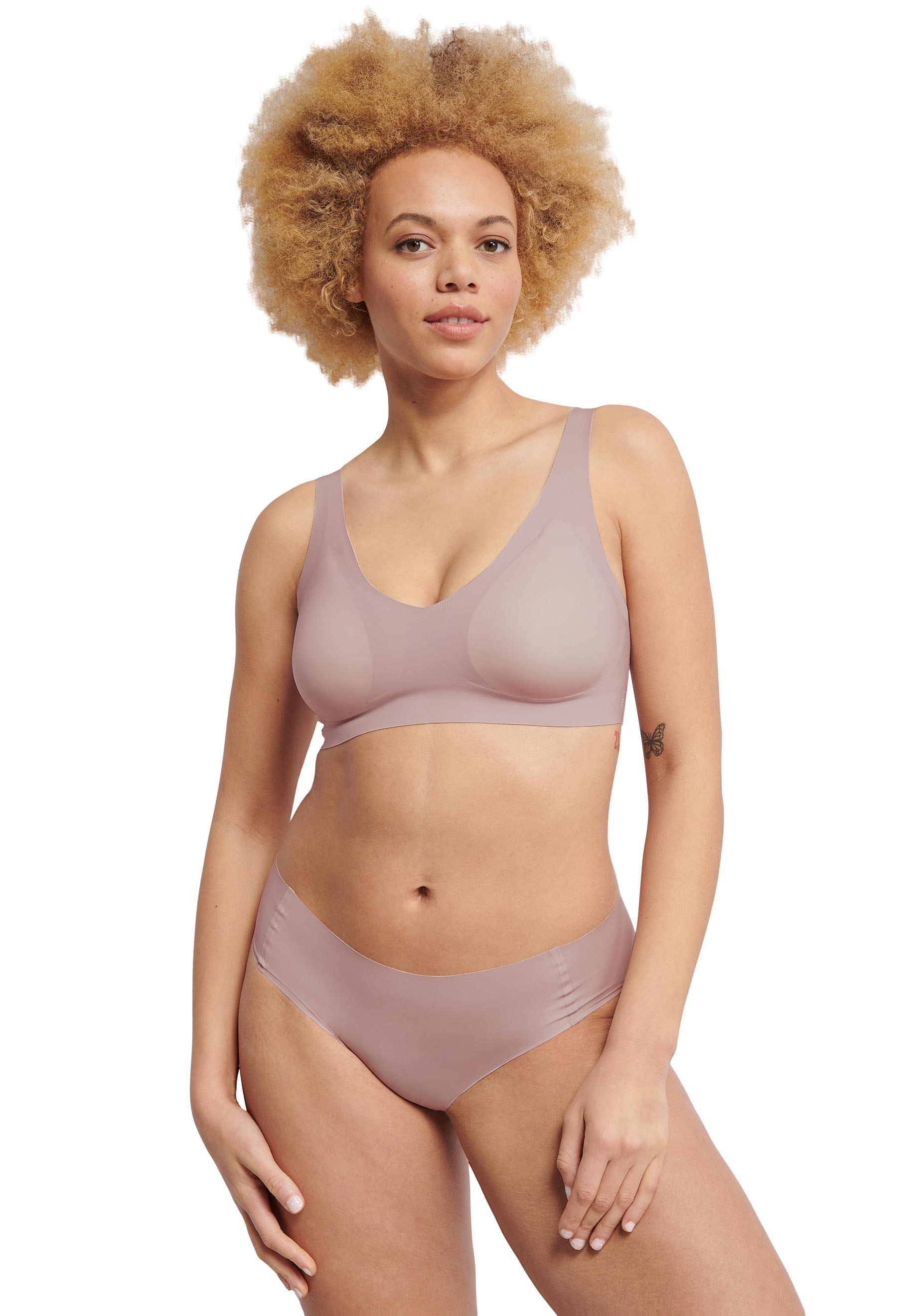 sloggi Bustier »NEU: ZERO Feel 2.0 Bralette«, nahtlos und unsichtbar