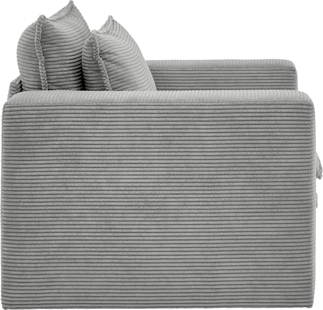 Places of Style Sessel »PIAGGE«, Hochwertiger Cord- passend zur Serie PIAGGE