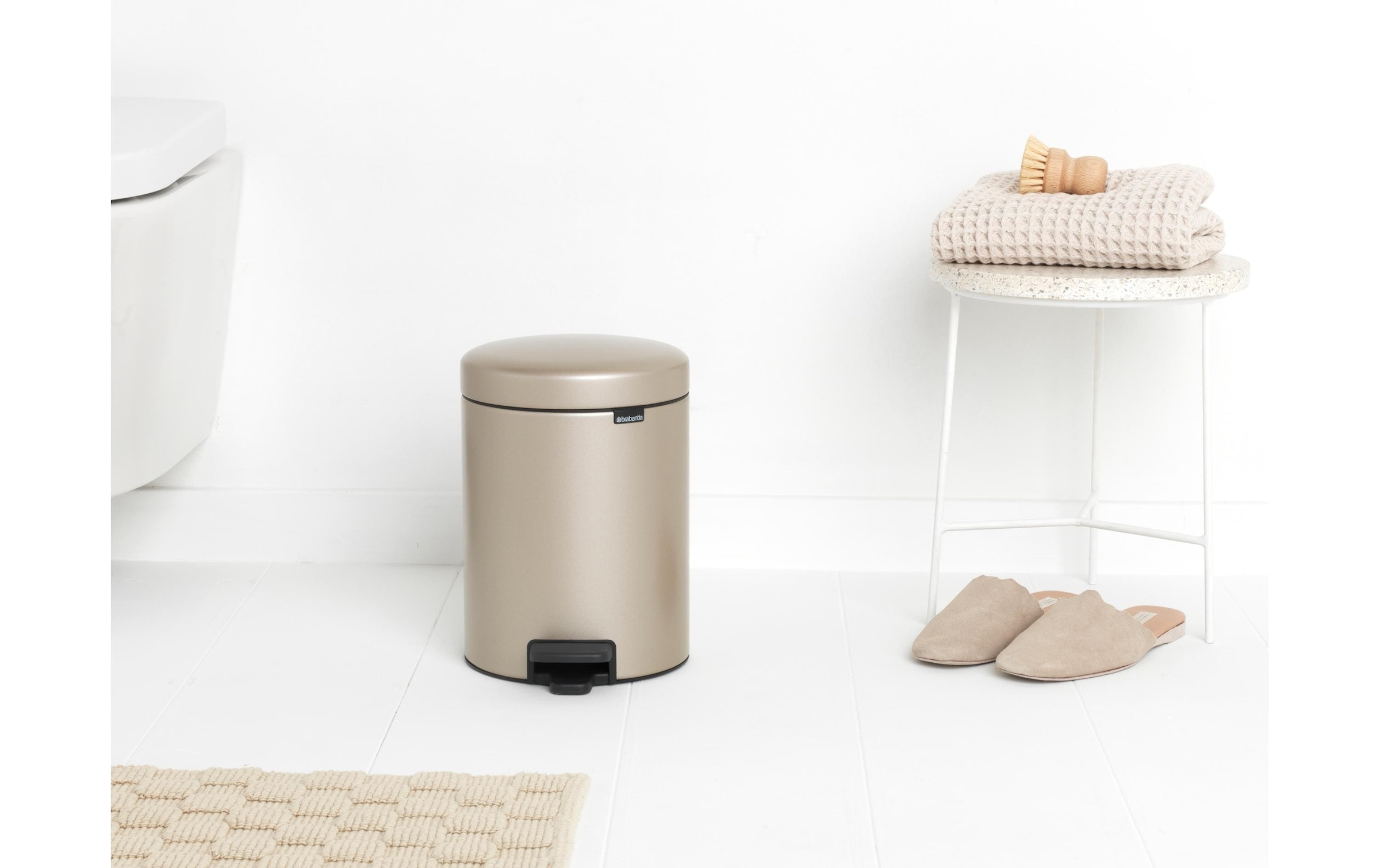 Brabantia Kosmetikeimer »NewIcon 5 l, Champagner«, 1 Behälter