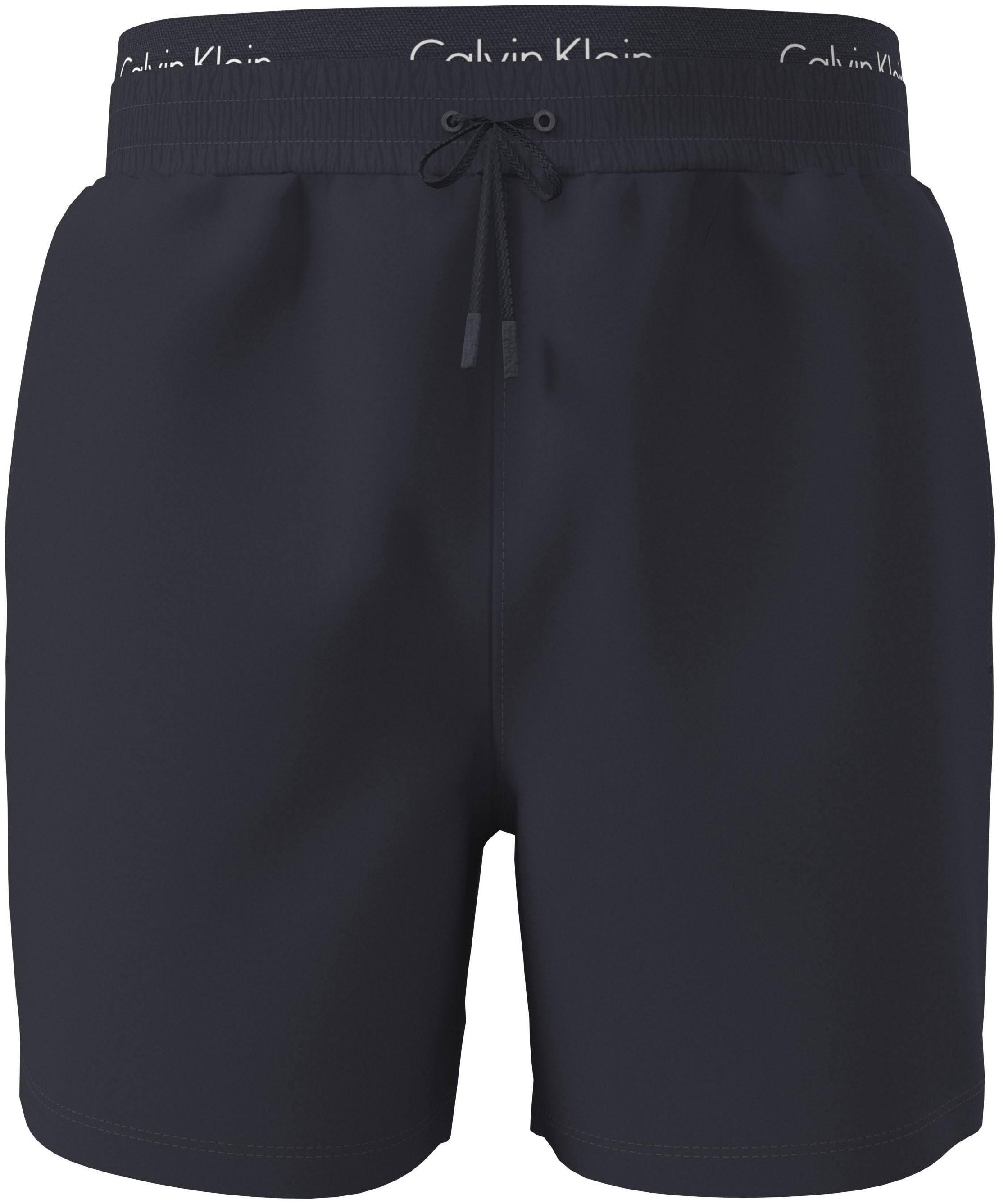 Calvin Klein Swimwear Badeshorts Körpernahe Passform mit elastischem Bund